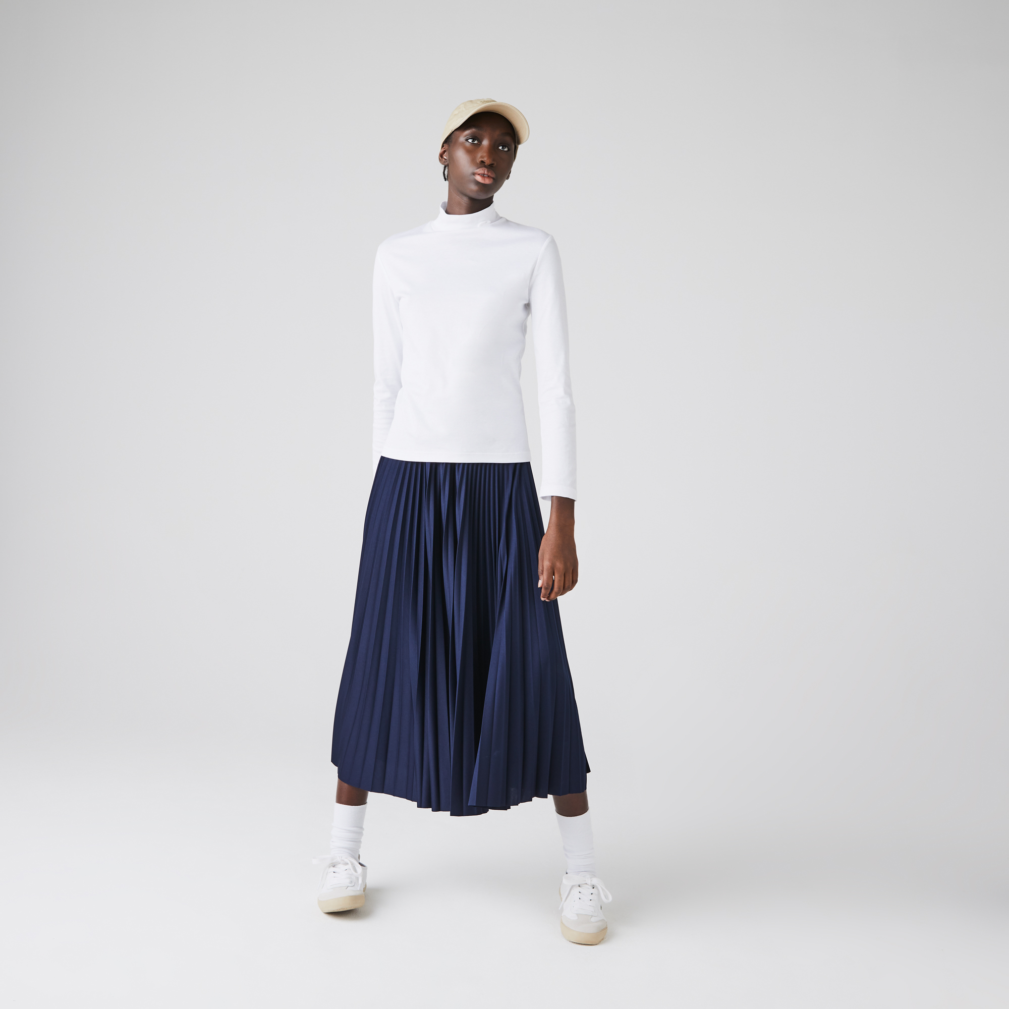 Водолазка женская Lacoste, белый, арт. TF2310