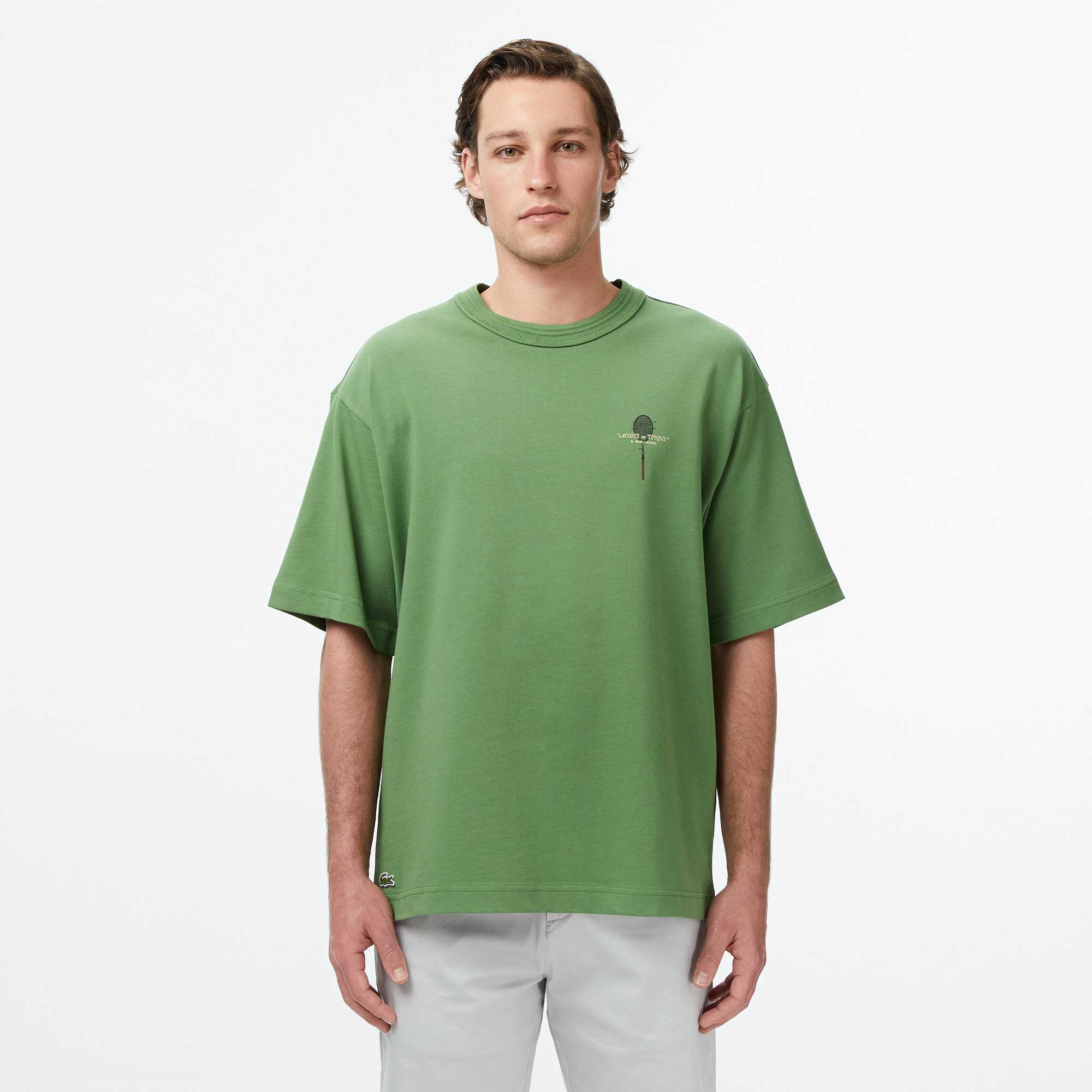 Футболка Lacoste, зеленый, арт. TH0608
