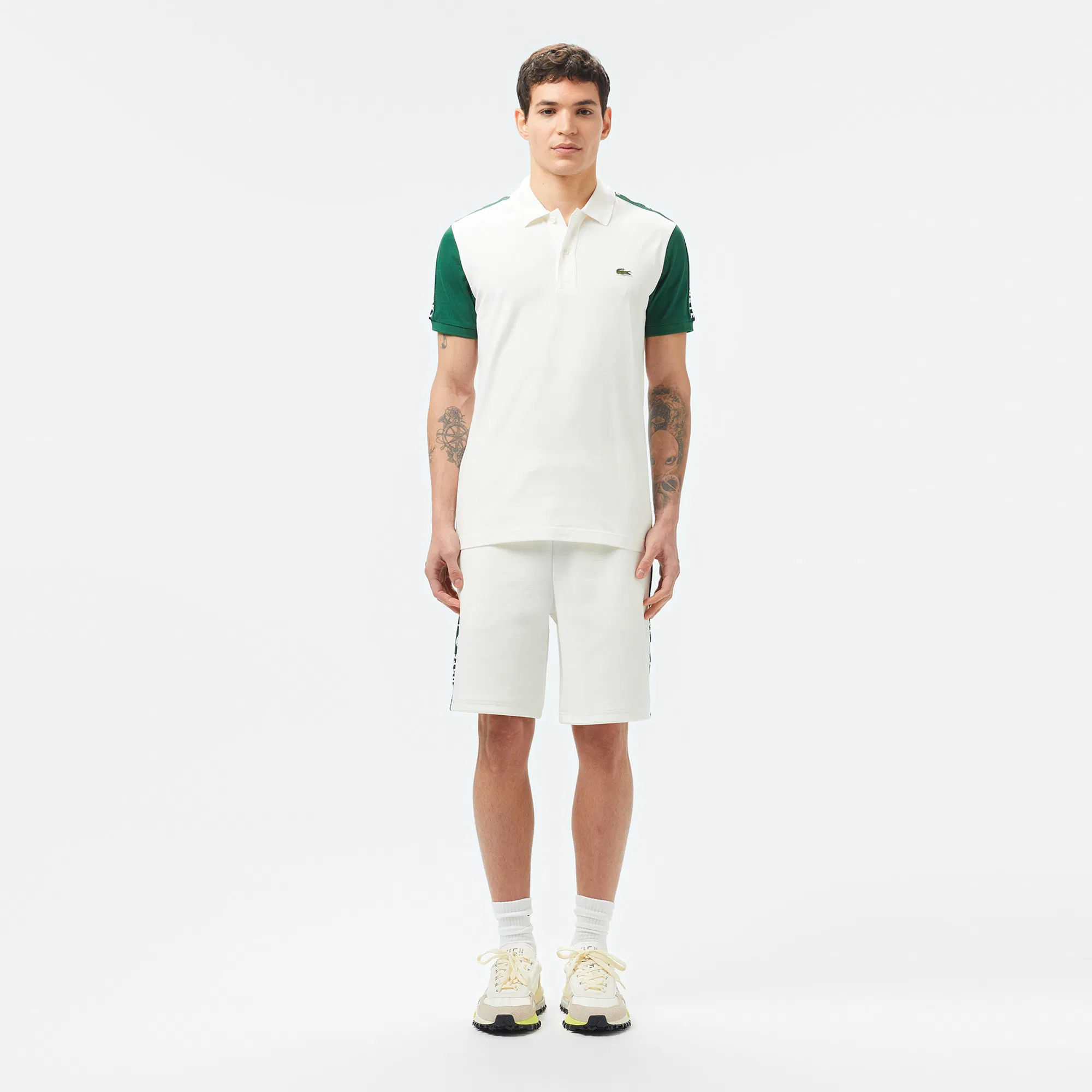 Мужские шорты Lacoste, белый, арт. GH0512