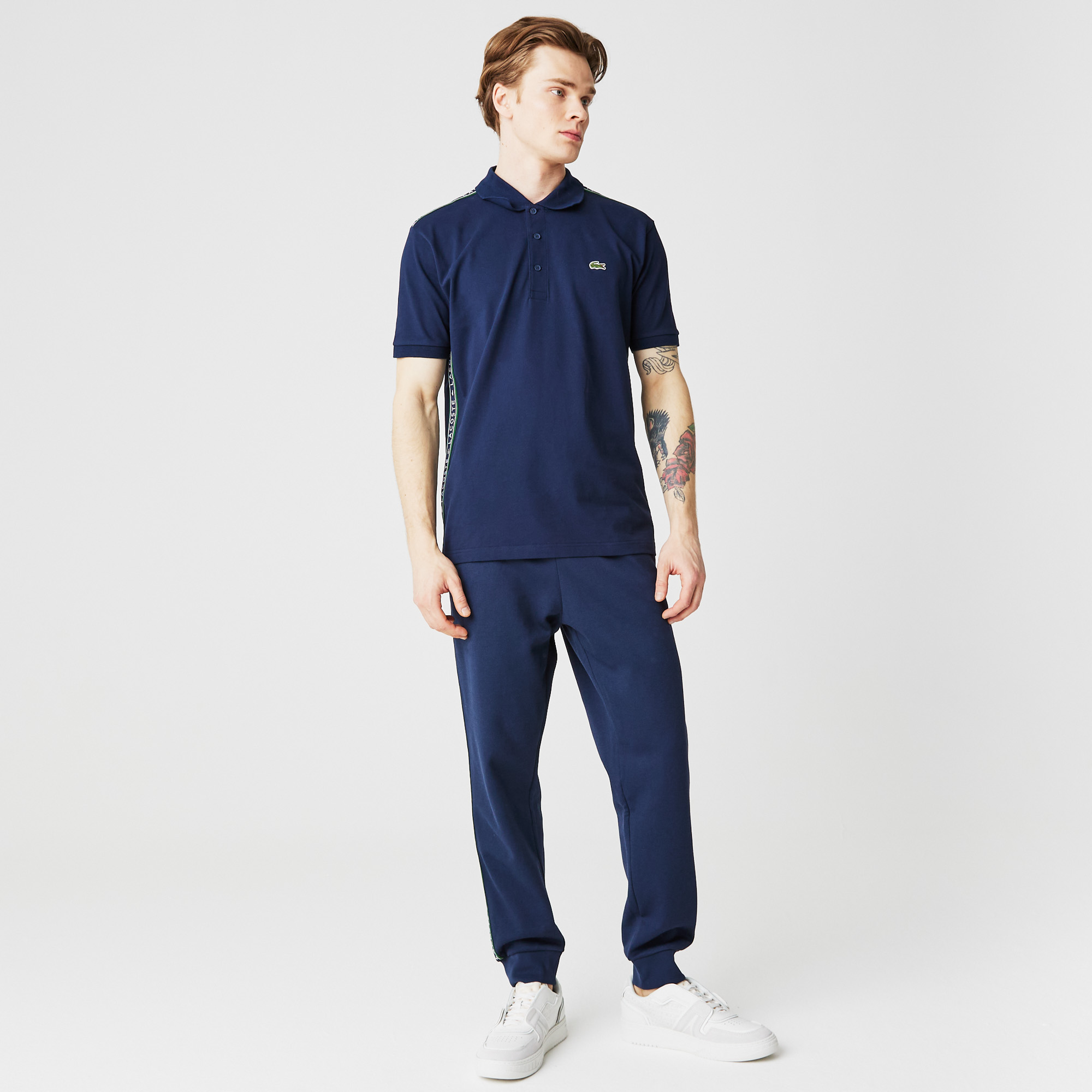 Мужские спортивные брюки Lacoste Regular Fit, синий, арт. XH0312