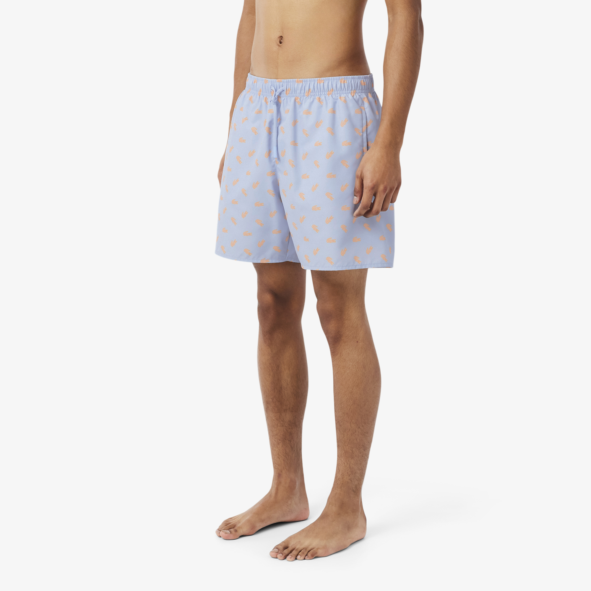 Мужские хлопковые купальные шорты Lacoste 2