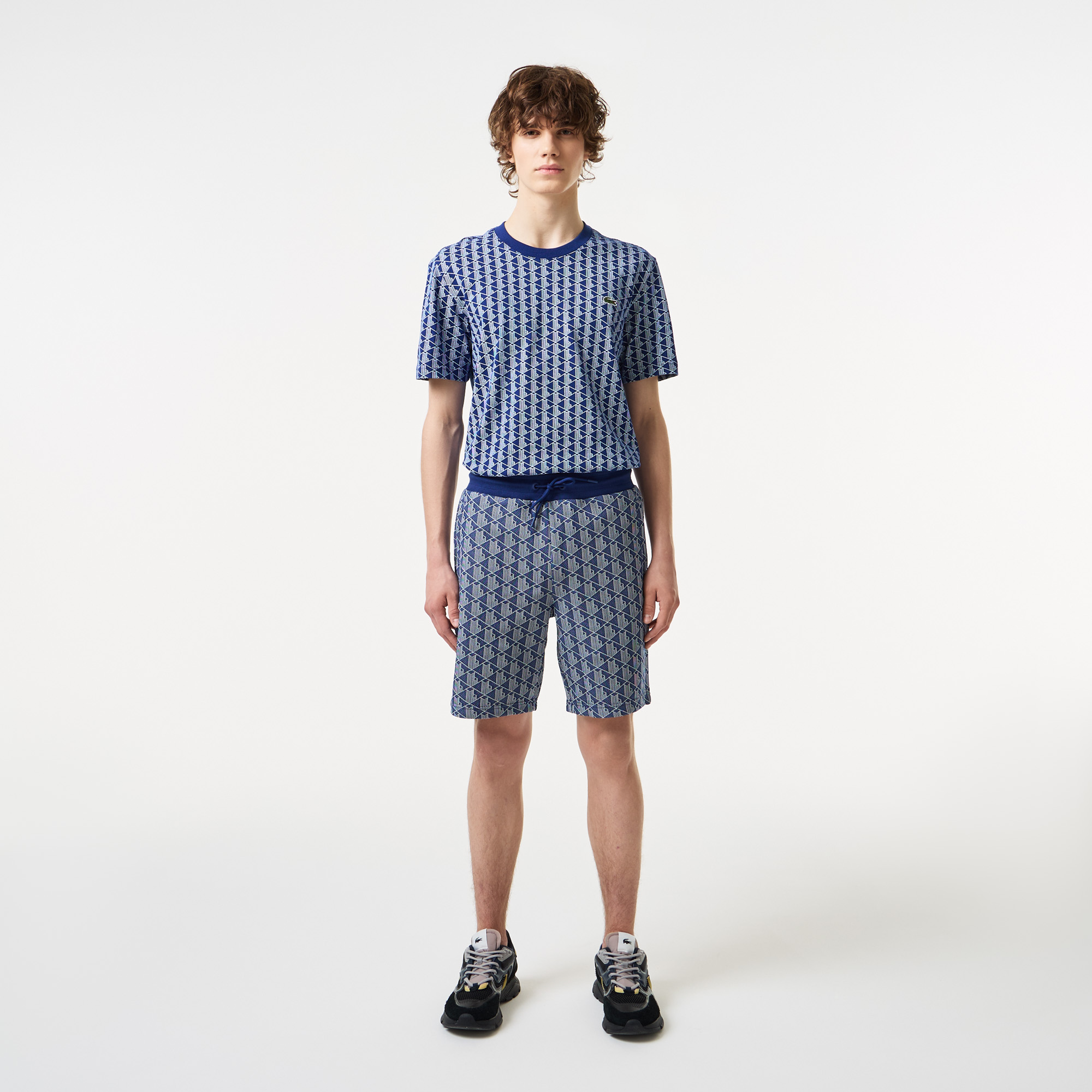 Мужские спортивные шорты Lacoste, синий, арт. GH0403