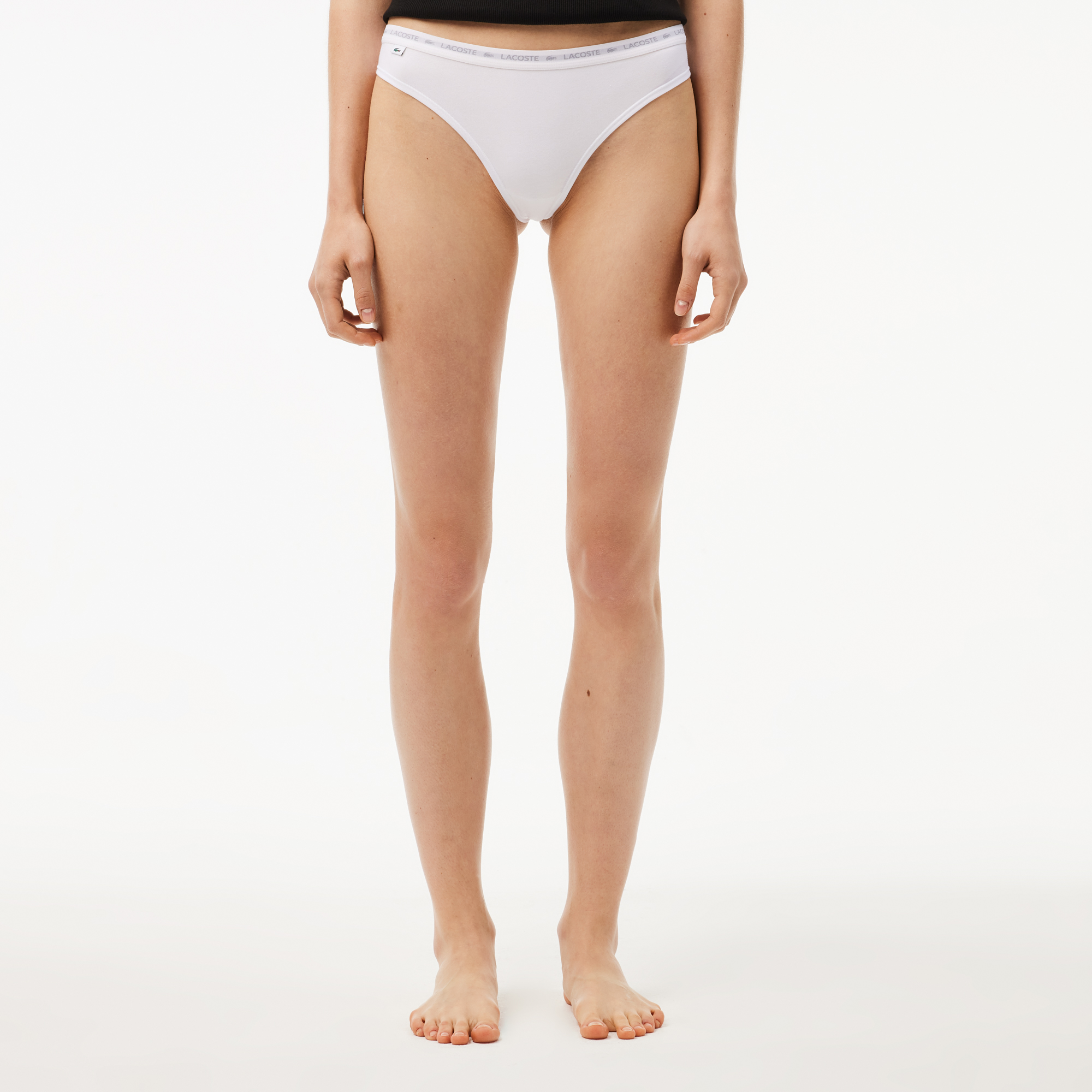Женские трусы Lacoste из эластичного хлопка (3шт.) 5