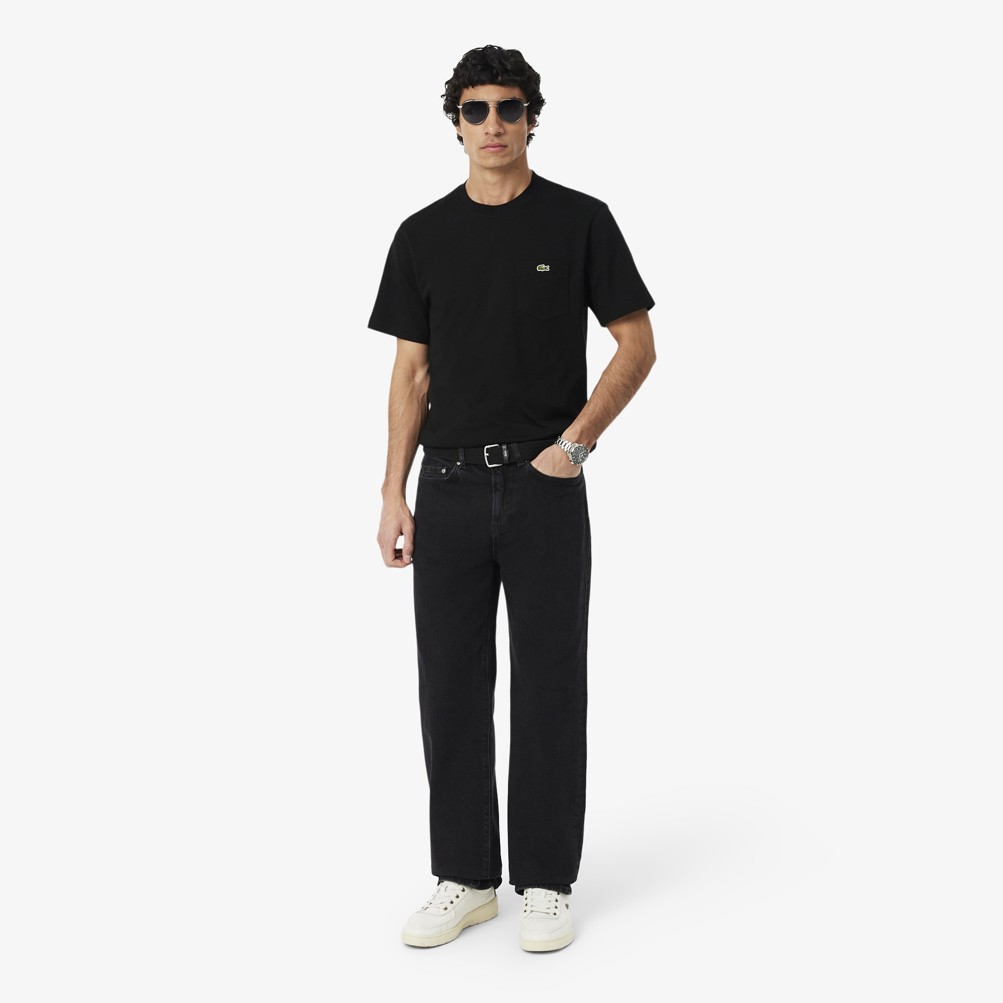 Мужские джинсы Lacoste прямого кроя