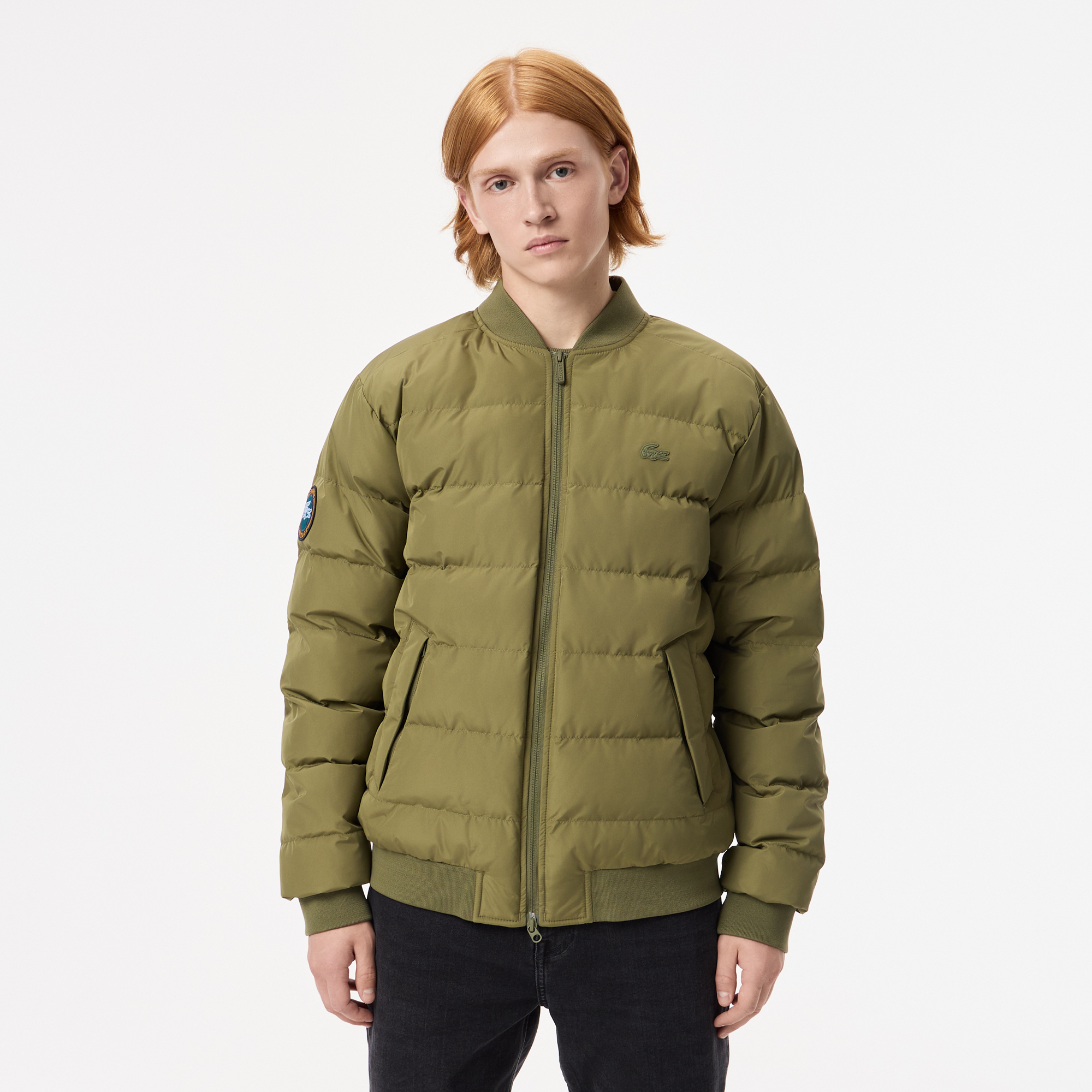 Мужская куртка Lacoste, хаки, арт. BH2610