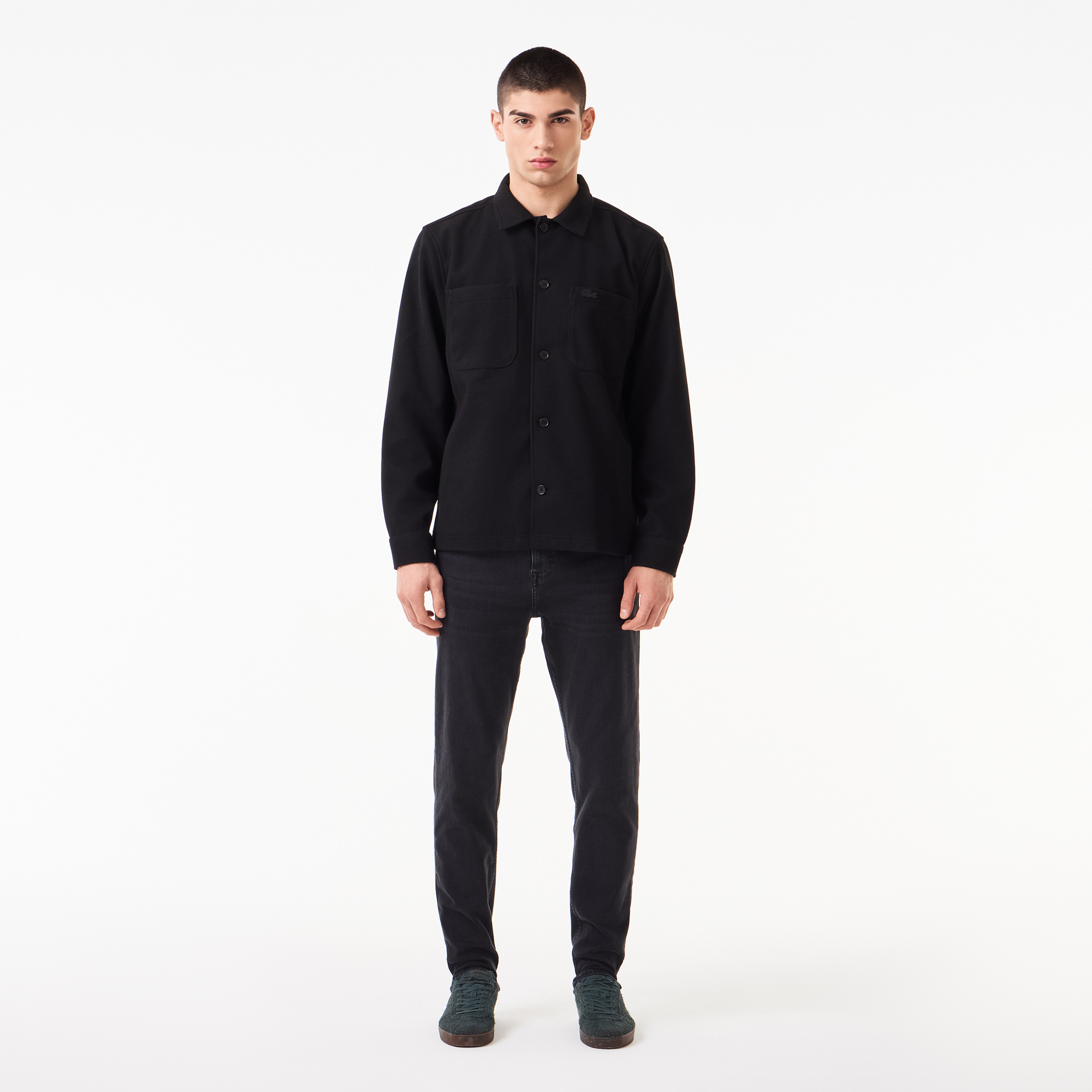 Мужские прямые джинсы, черный, арт. HH2568R