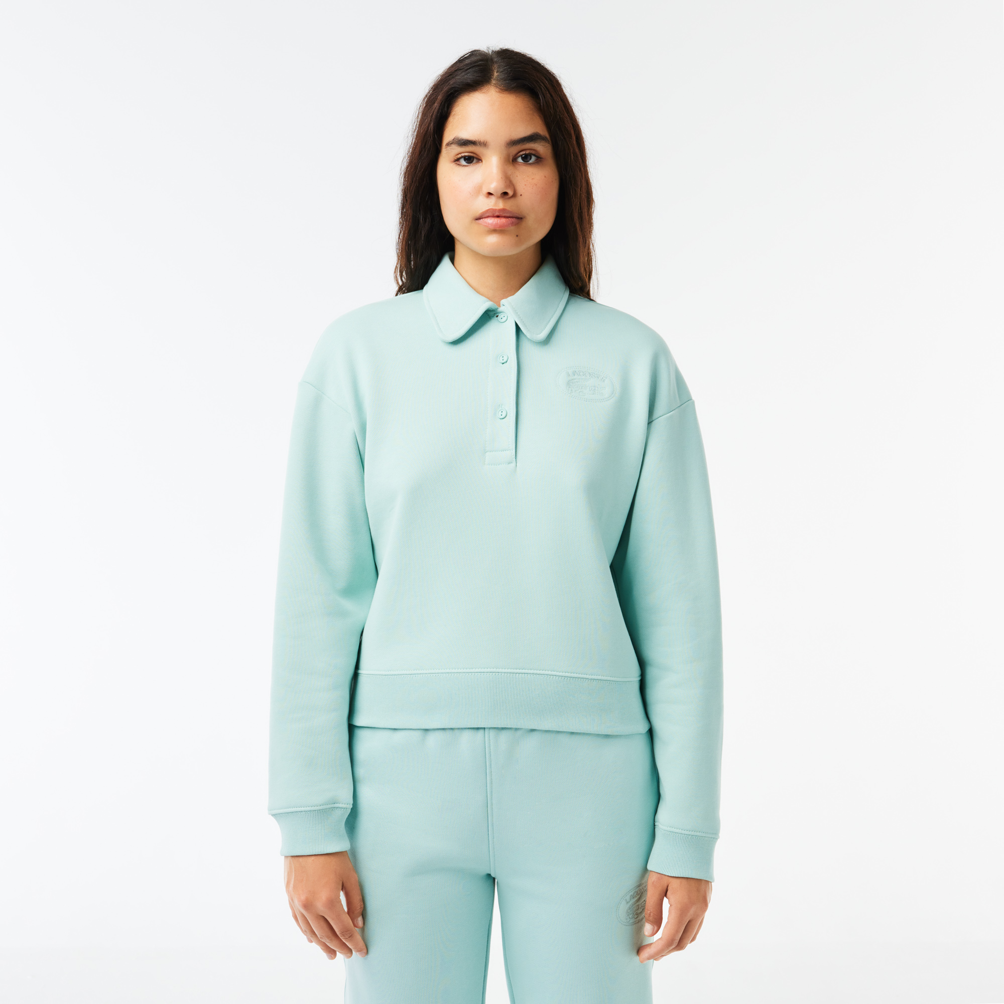 

Женская толстовка Lacoste из органического хлопка, Зелёный