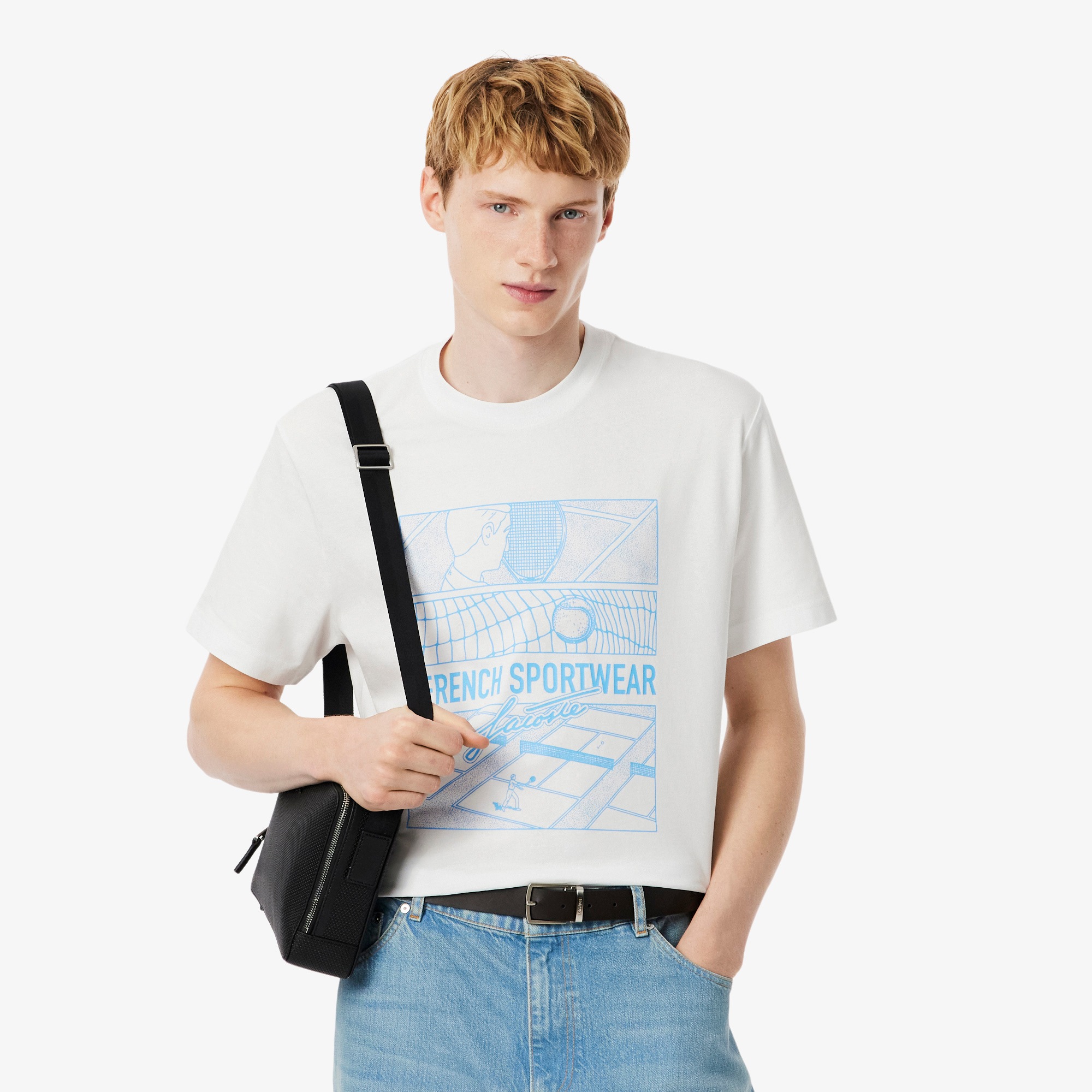 Футболка Lacoste TH7944, белый, арт. TH7944