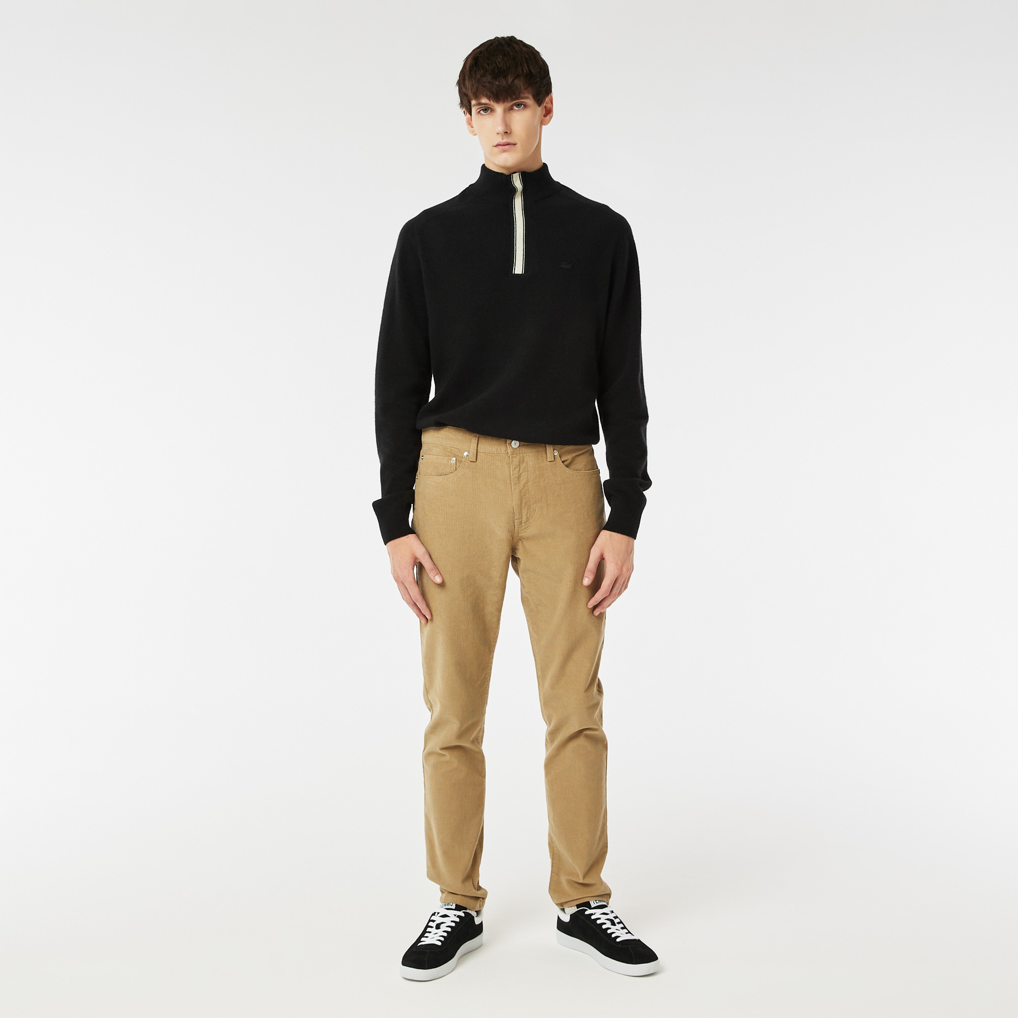 

Мужские брюки Lacoste из хлопка, Бежевый