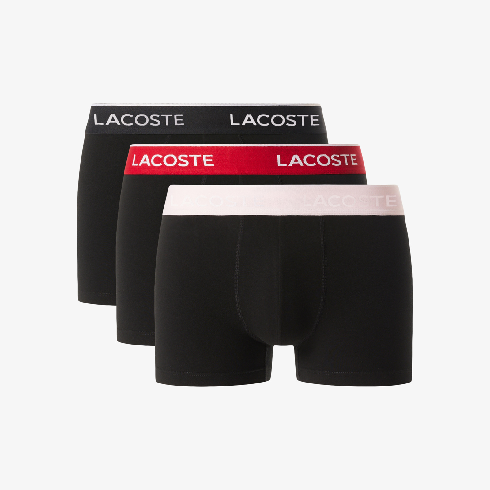 Мужское нижнее бельё Lacoste из хлопка (3 ед.) 4
