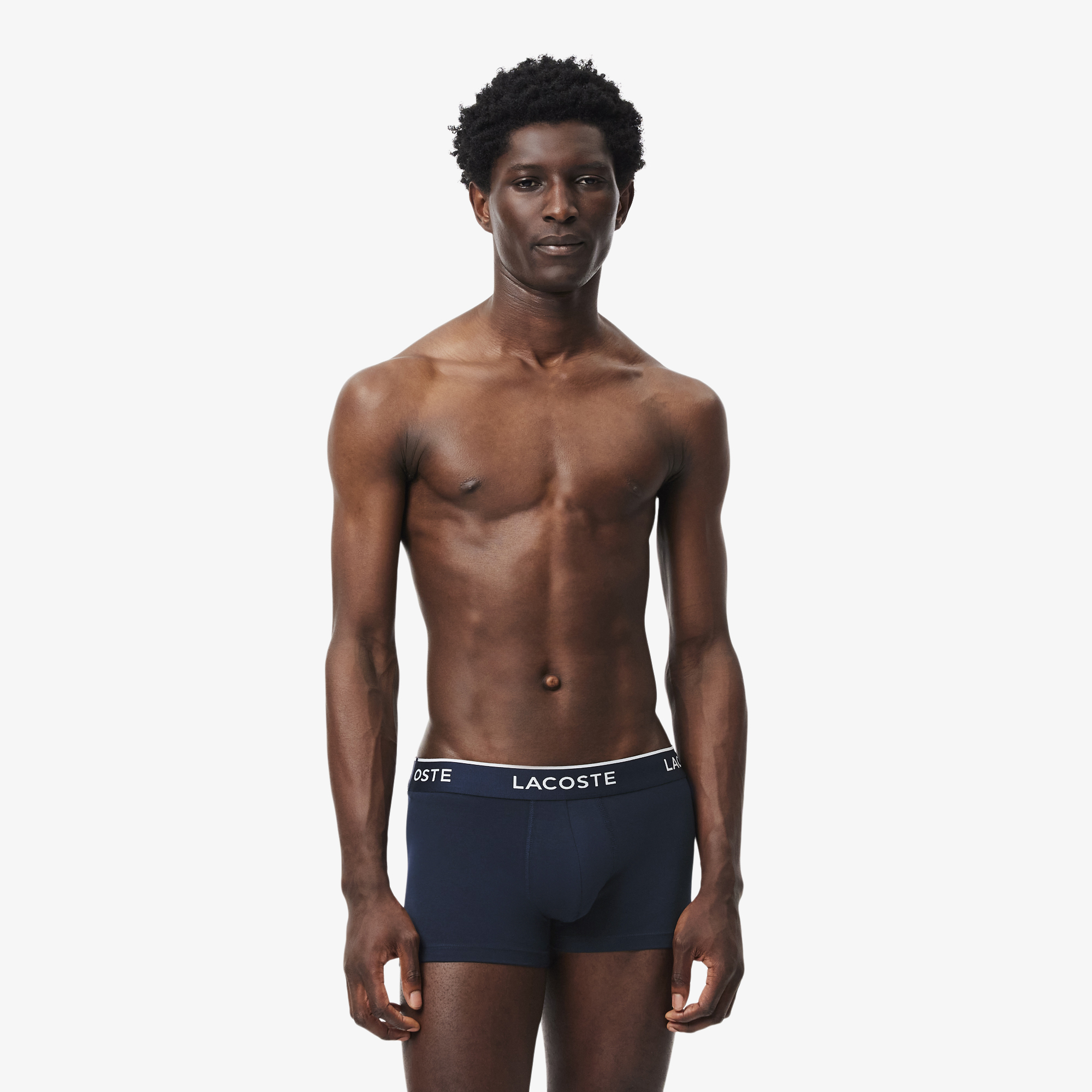 Мужское нижнее белье Lacoste из хлопка, синий, арт. 5H1297