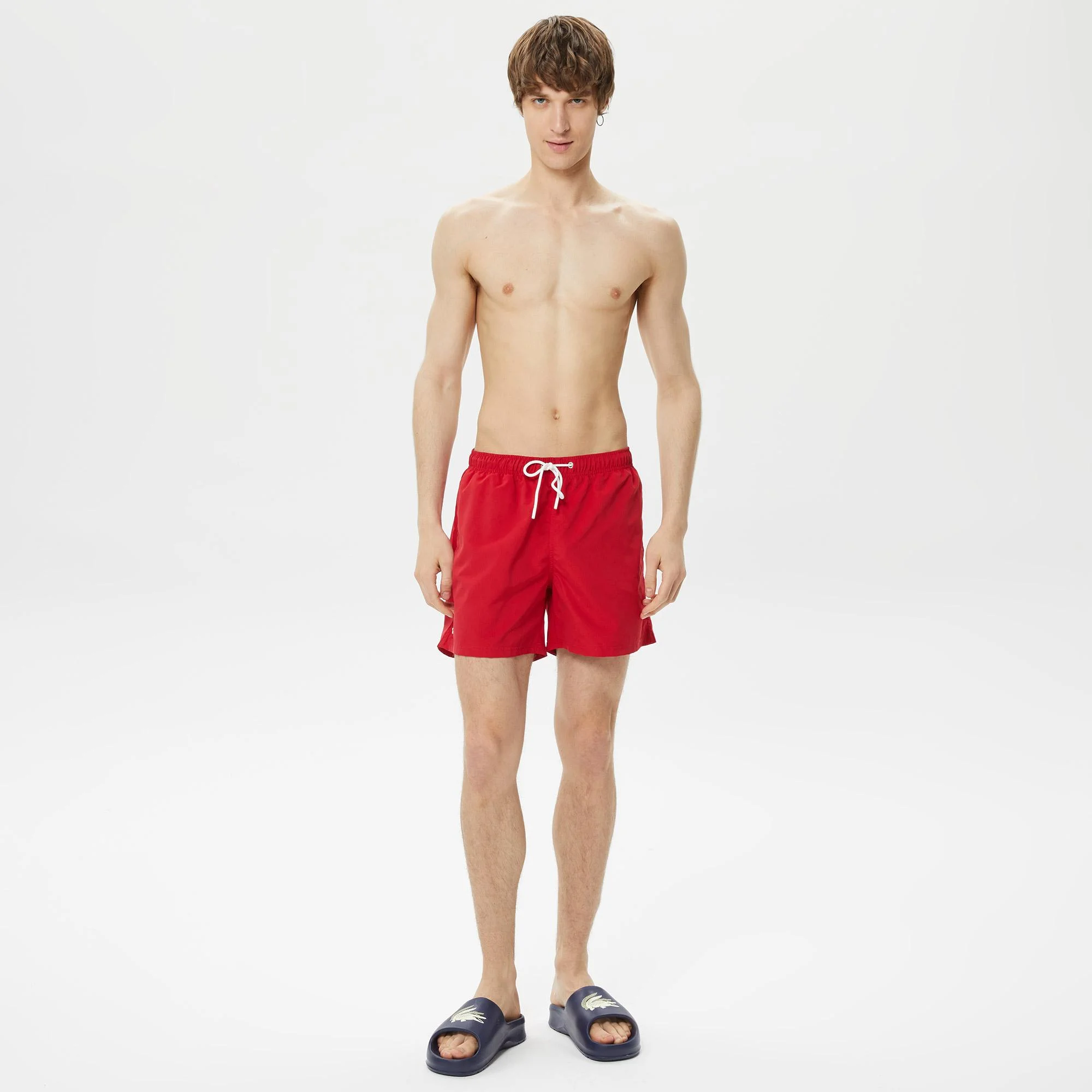 

Мужские купальные шорты Lacoste, Красный