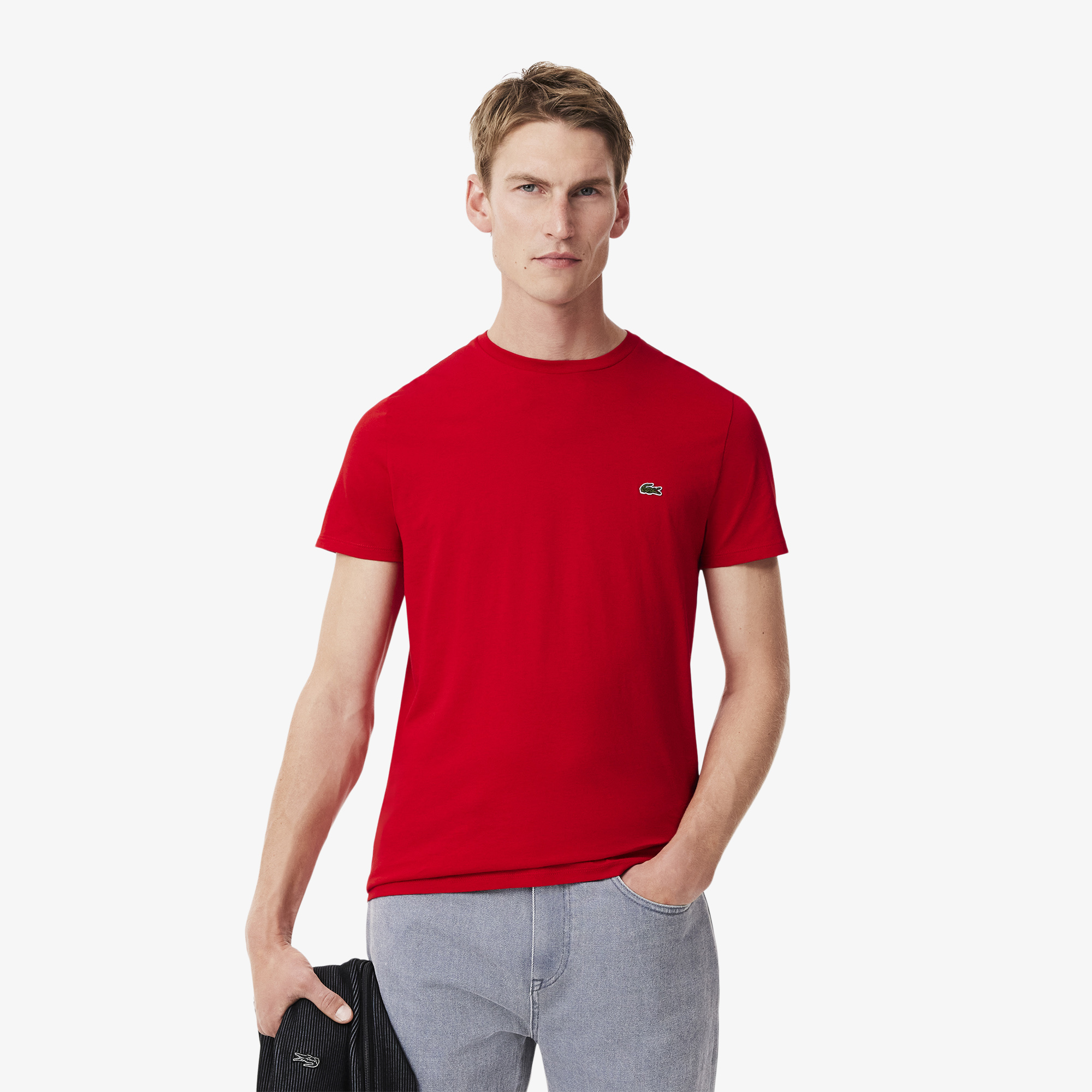 Футболка Lacoste стандартного кроя, красный, арт. TH6709