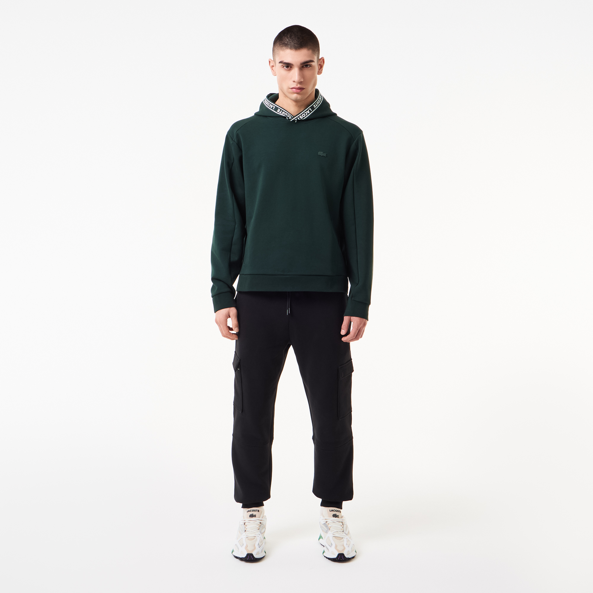 Мужские спортивные брюки Lacoste, черный, арт. XH2514