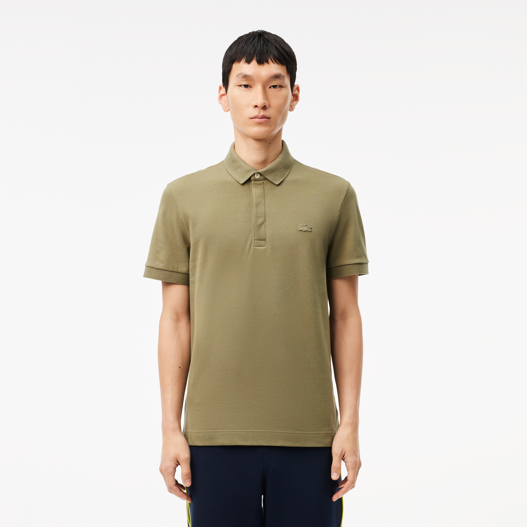 Мужское поло Lacoste PARIS Regular Fit, зеленый, арт. PH5522