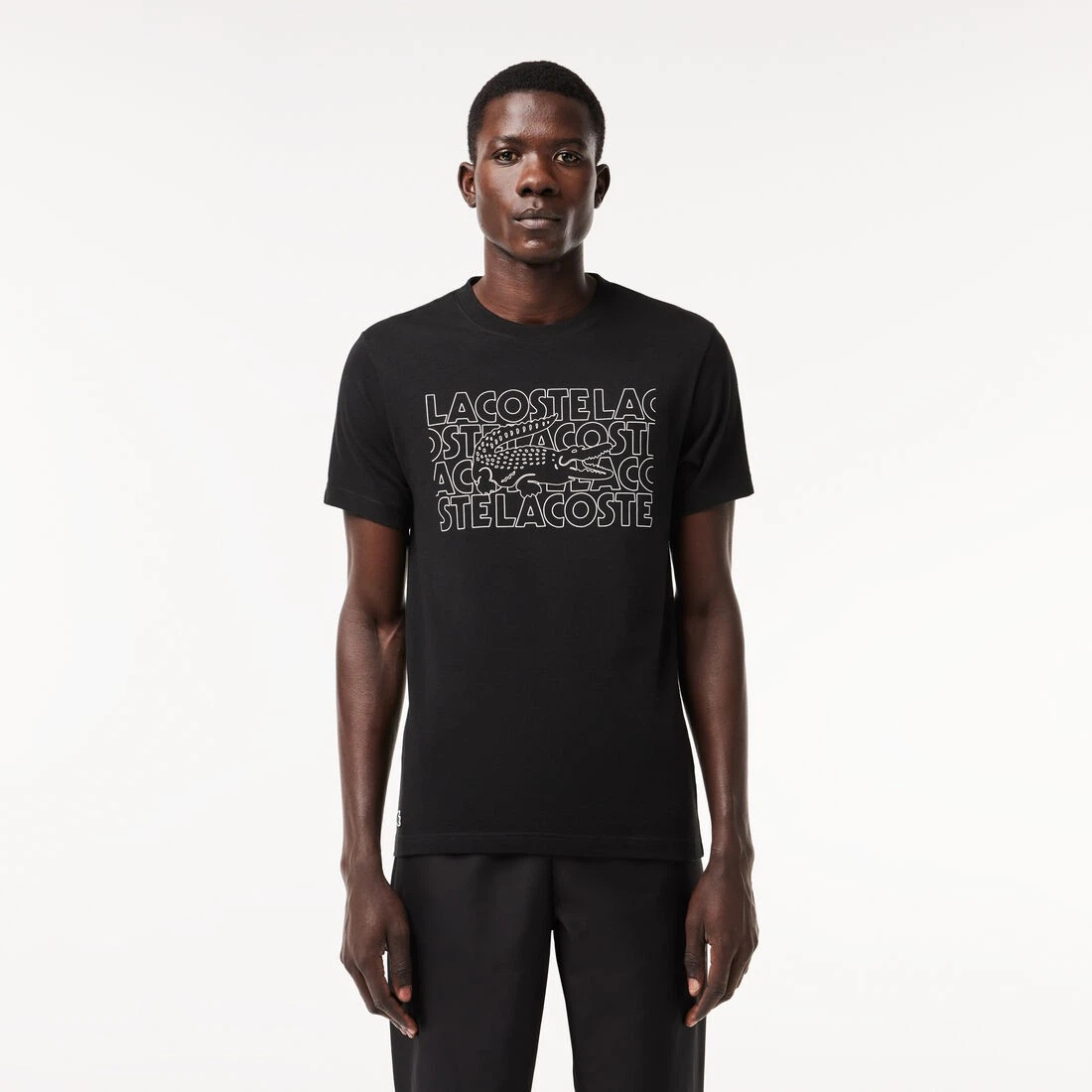 Футболка Lacoste, черный, арт. TH7505