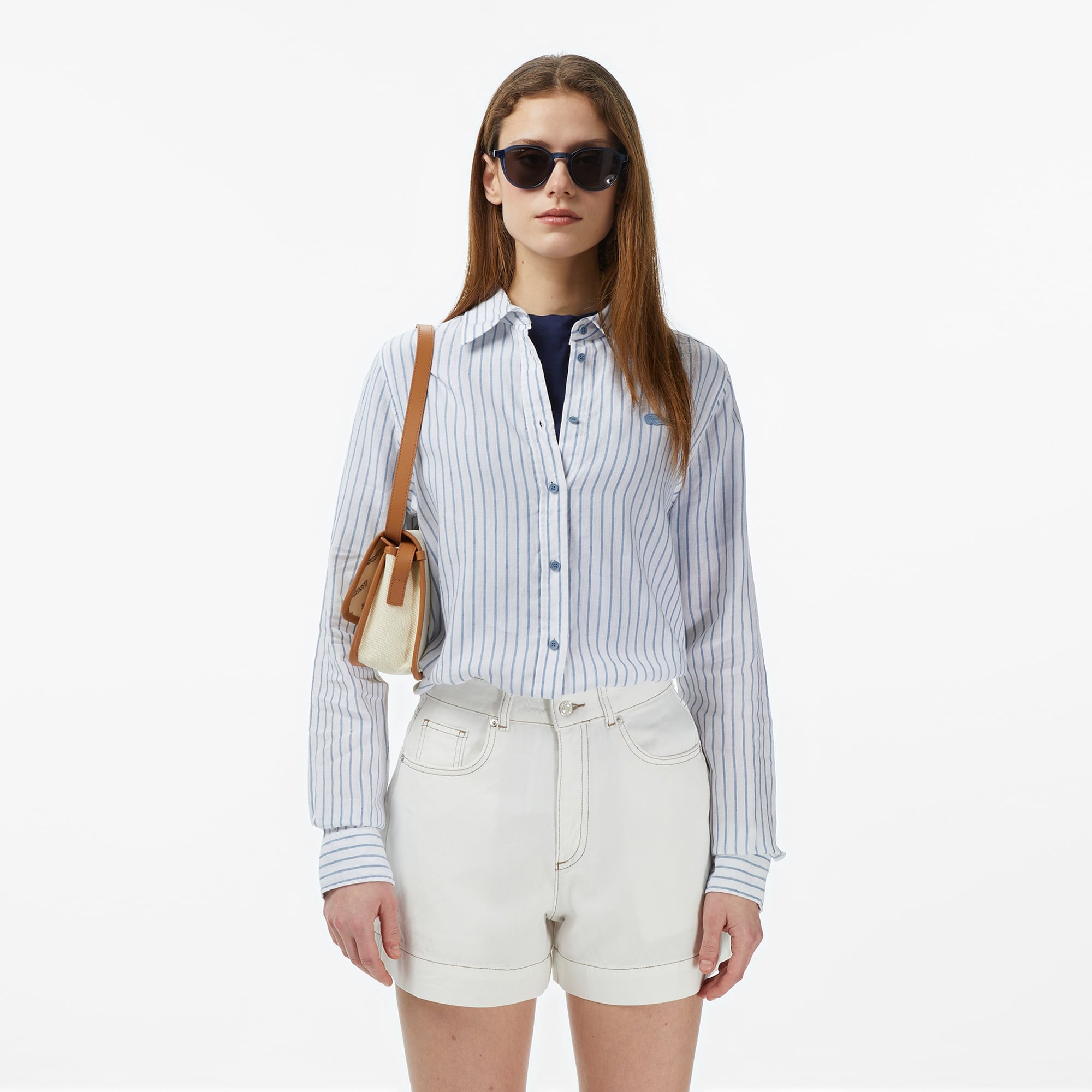 Рубашка Lacoste CF0509, голубой, арт. CF0509