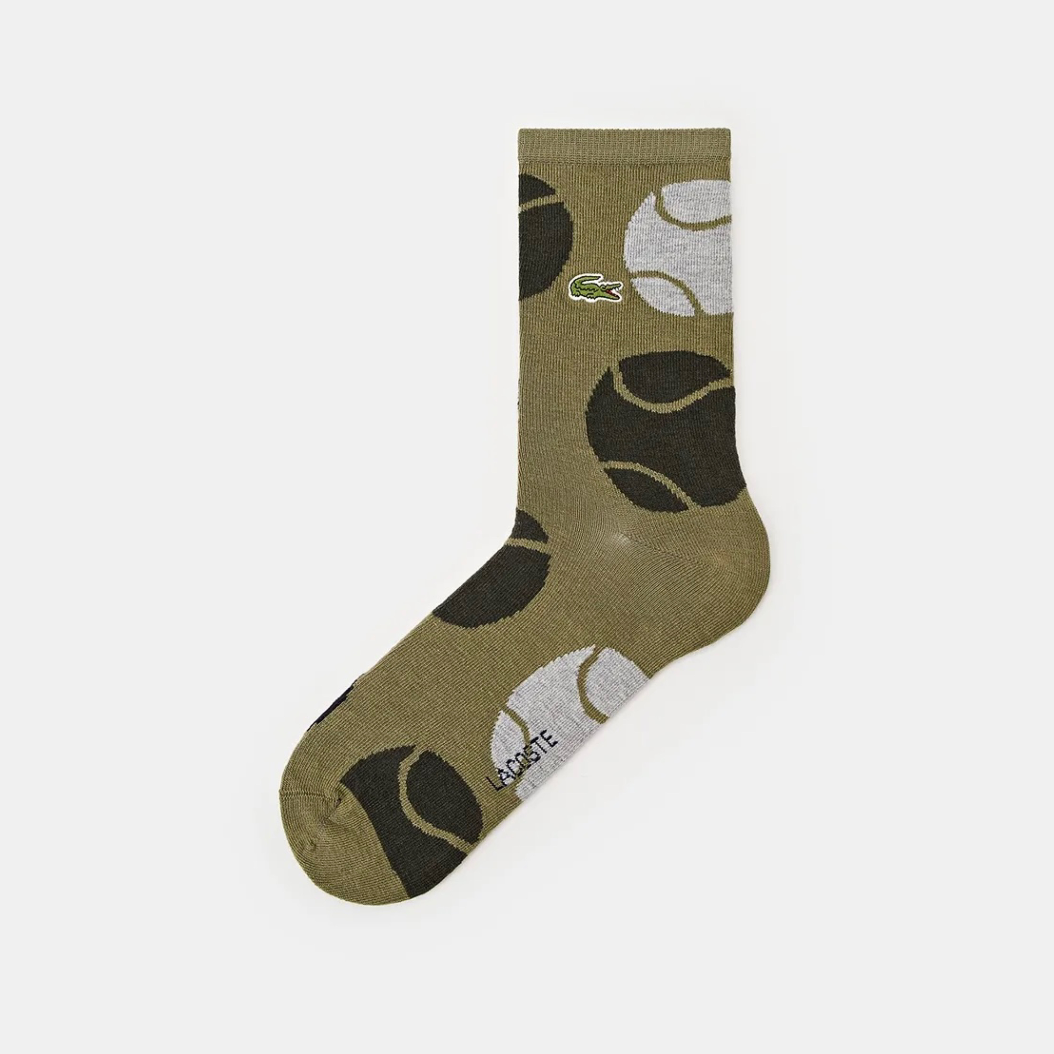 Высокие носки Lacoste, хаки, арт. RA2541