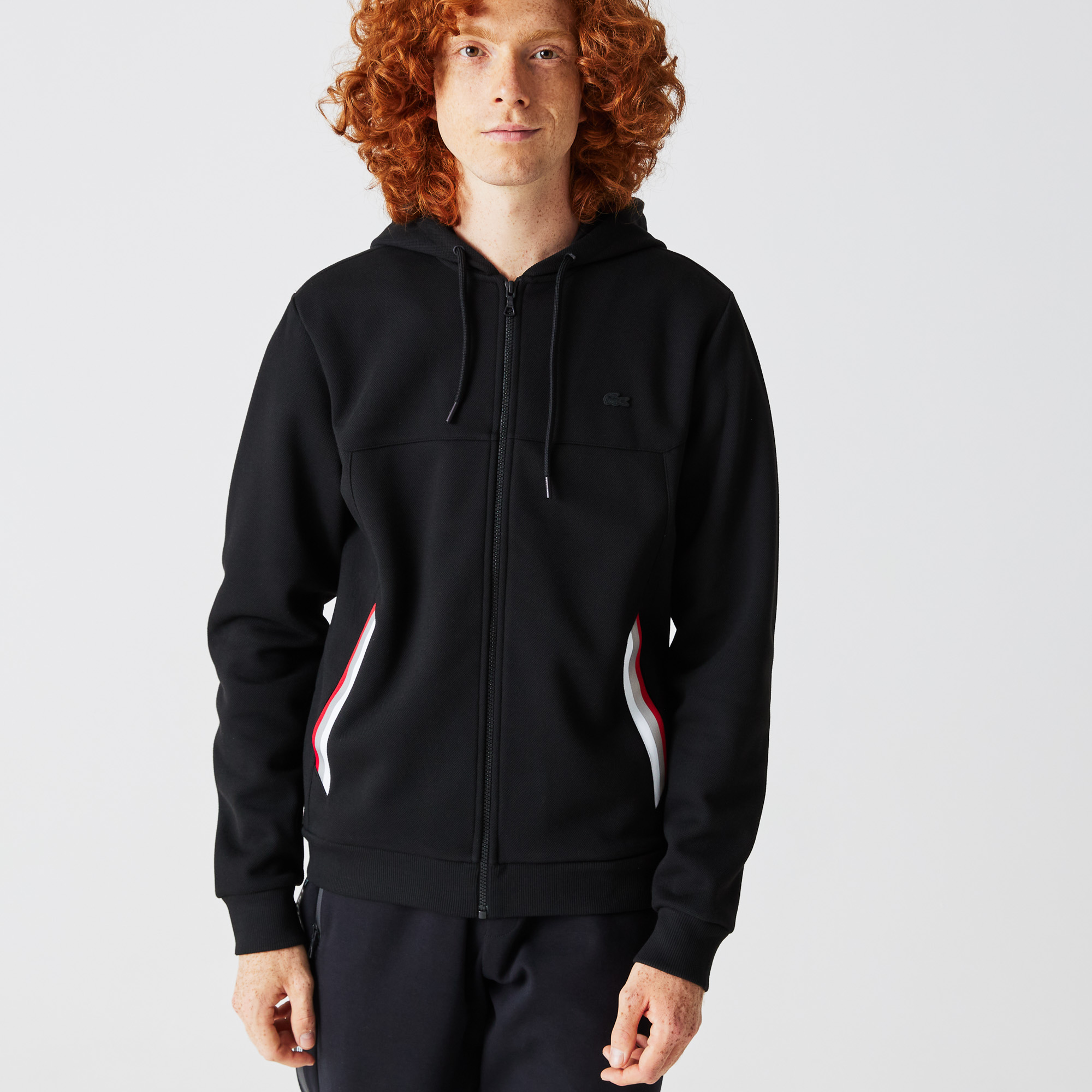 

Мужская толстовка Lacoste стандартного кроя, Чёрный