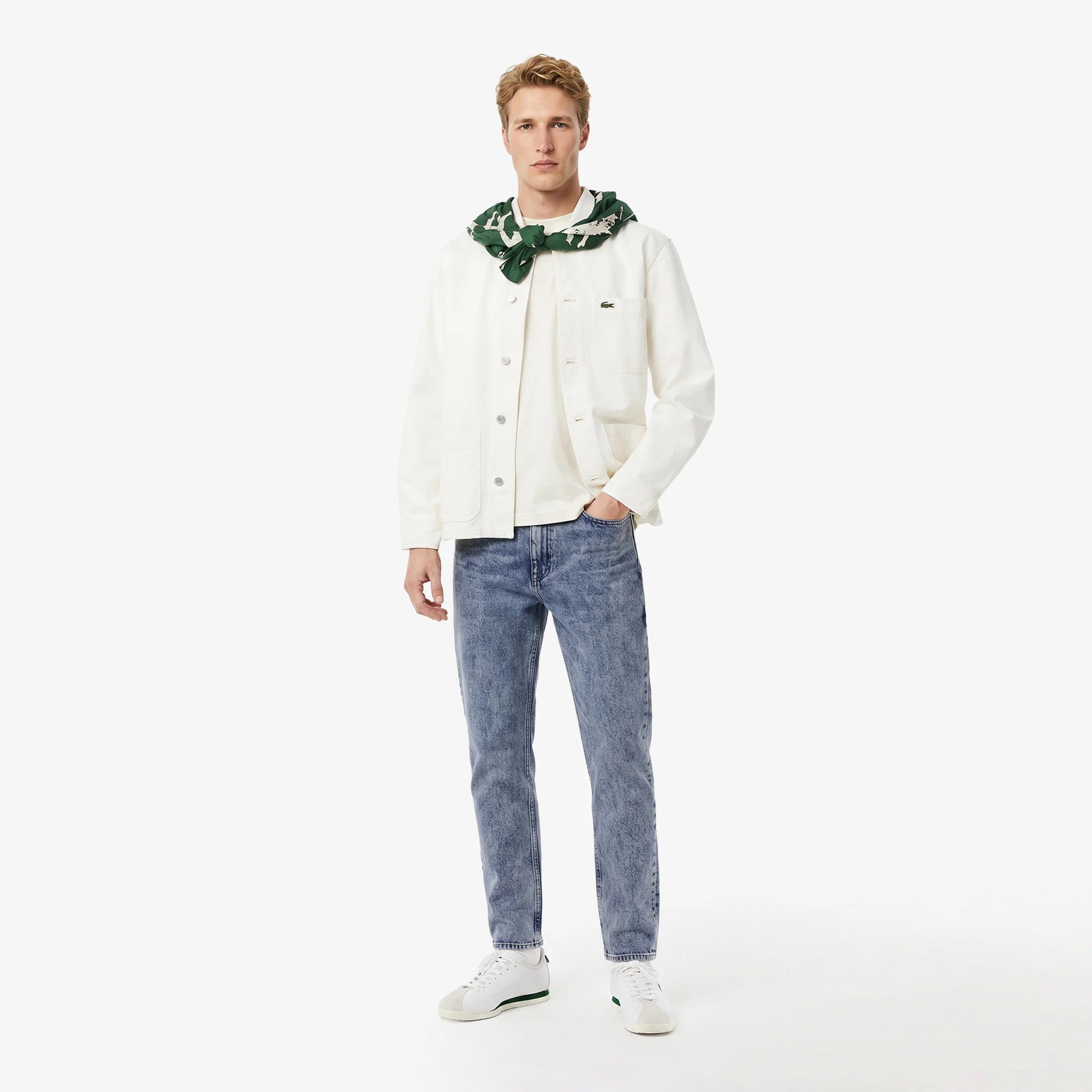 Мужские хлопковые брюки Lacoste
