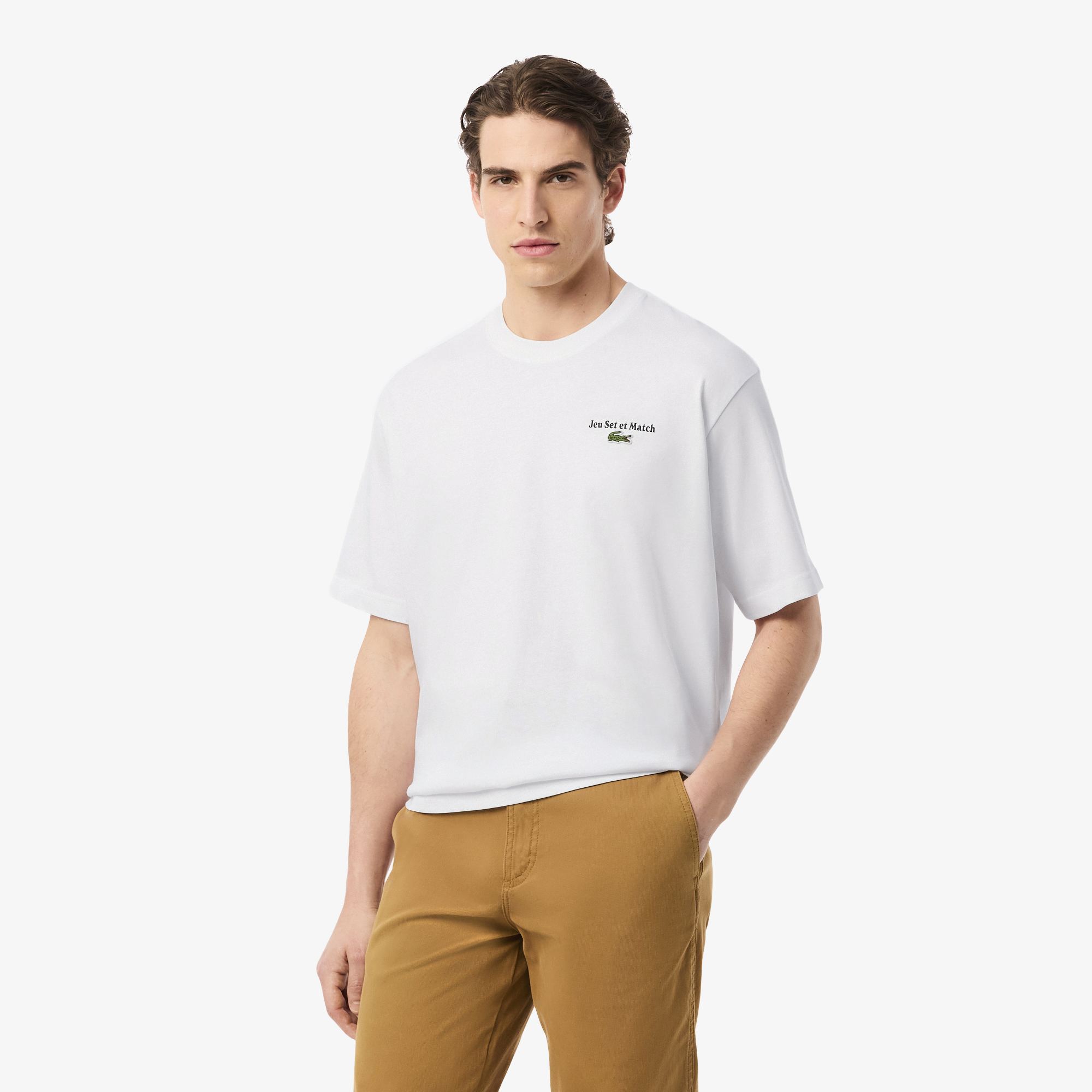 Футболка Lacoste TH5950, белый, арт. TH5950