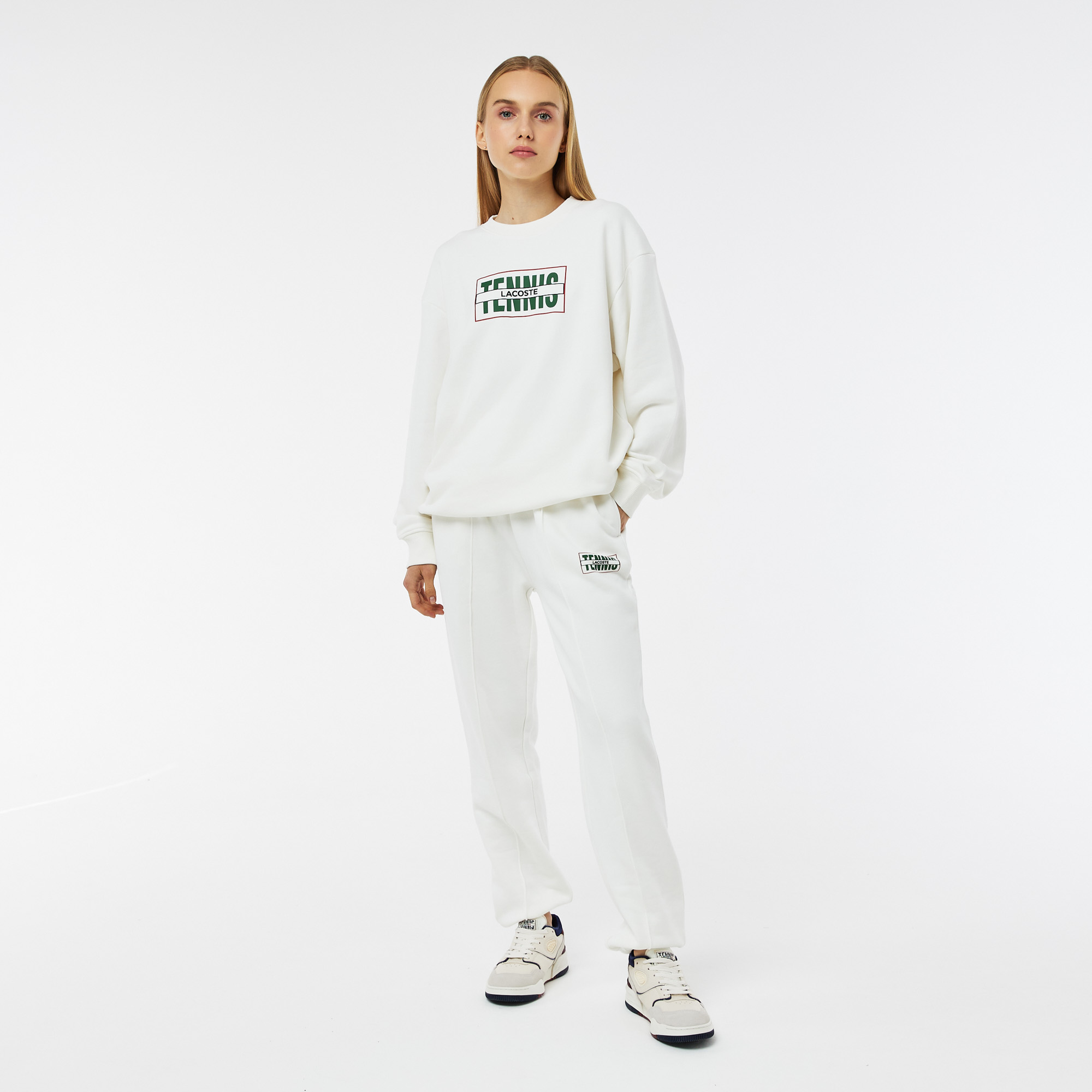 

Женские спортивные брюки Lacoste, Белый