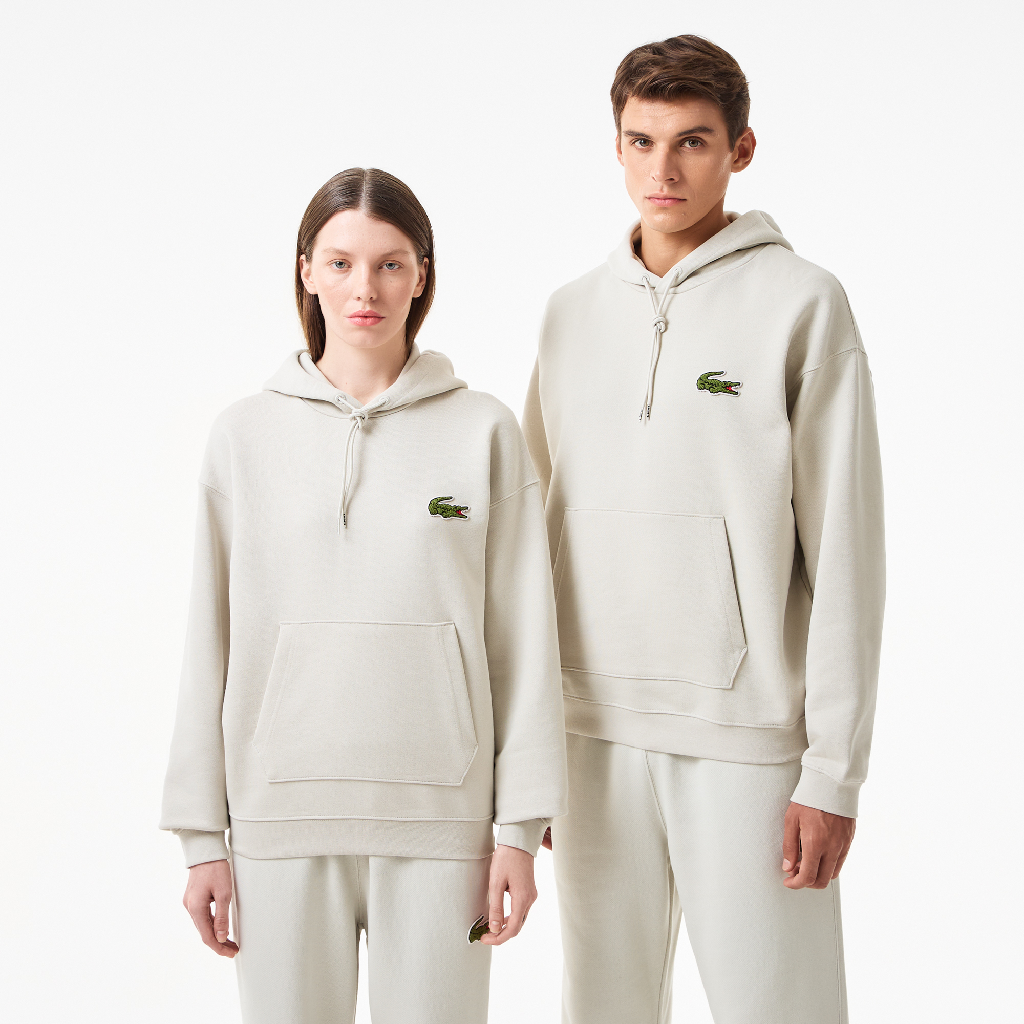 

Толстовка Lacoste свободного кроя унисекс, Серый