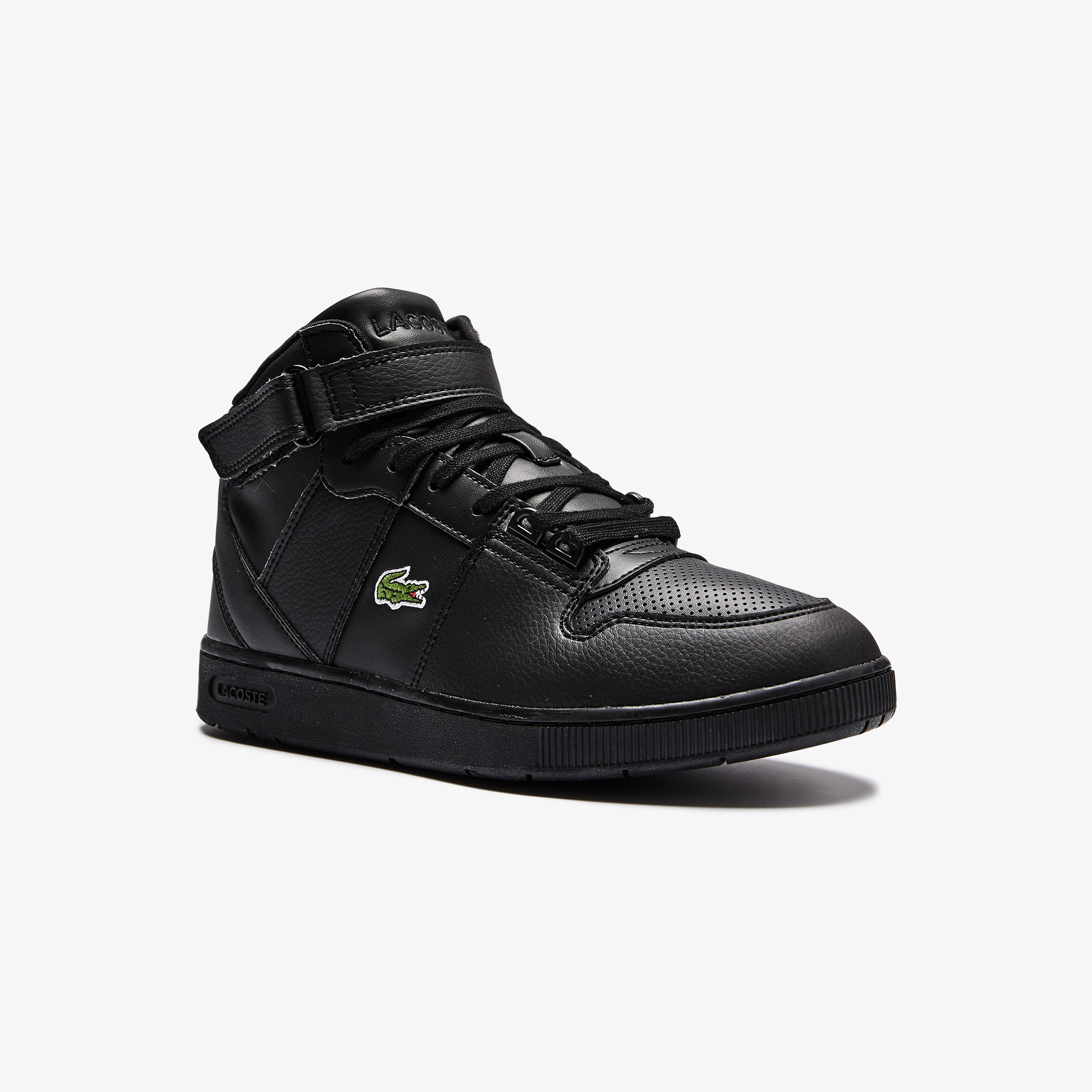 

Детские утеплённые кеды Lacoste TRAMLINE MID, Чёрный
