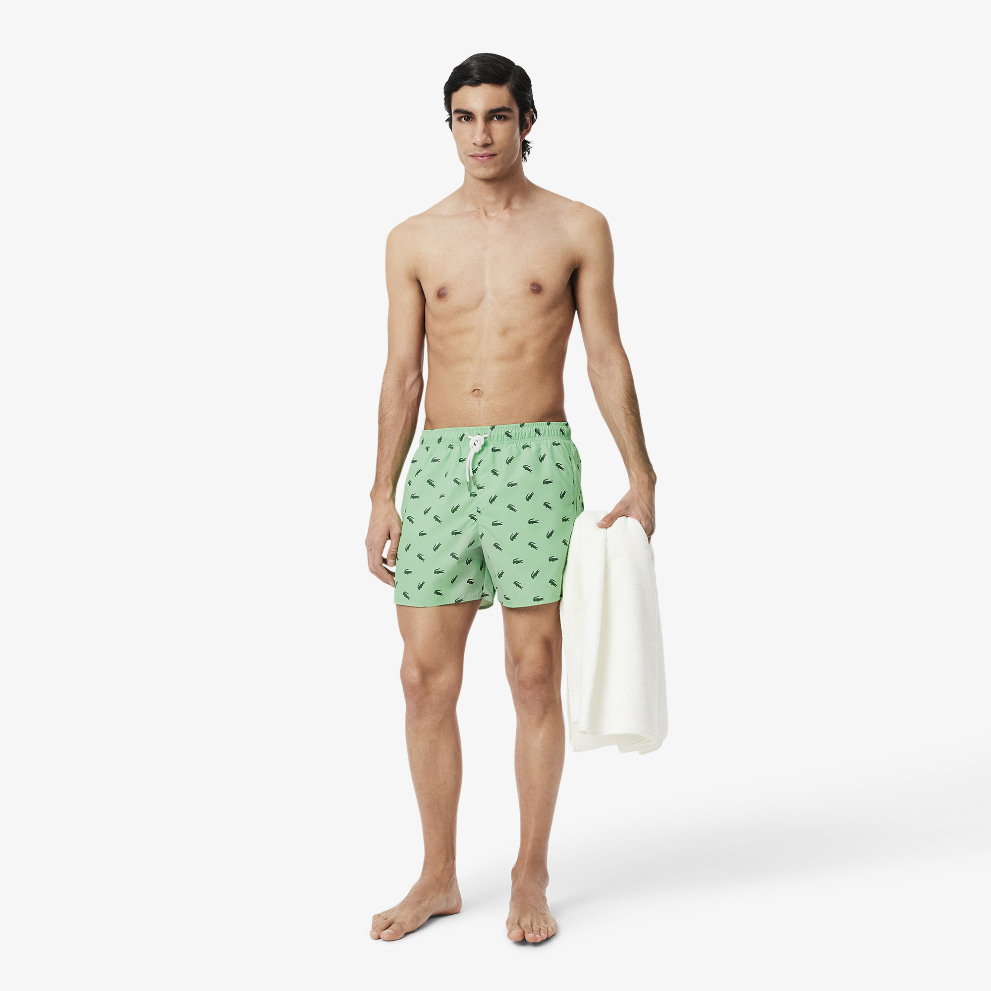 Мужские купальные шорты, зеленый, арт. MH7188
