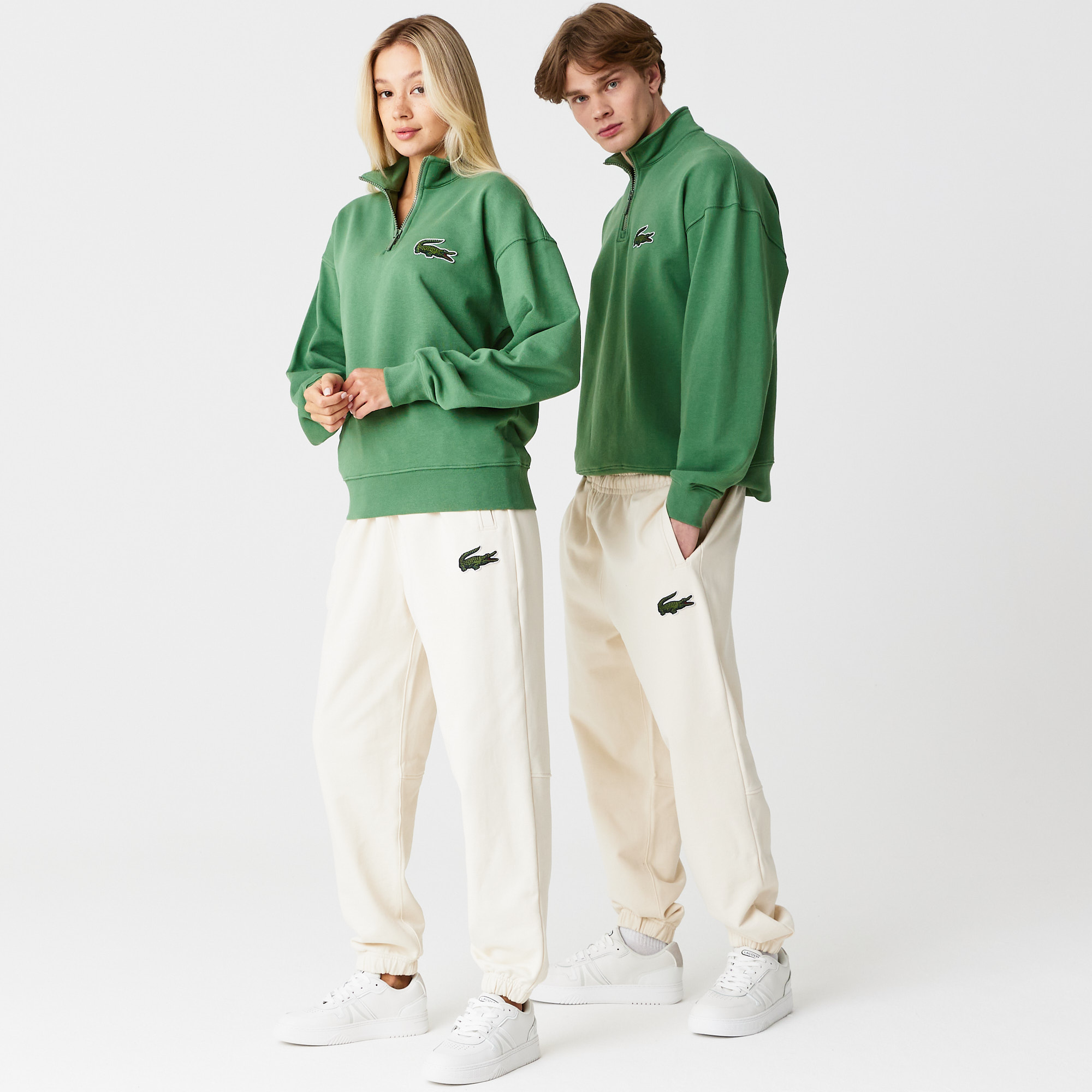 

Брюки Lacoste SPORT унисекс из органического хлопка, Белый