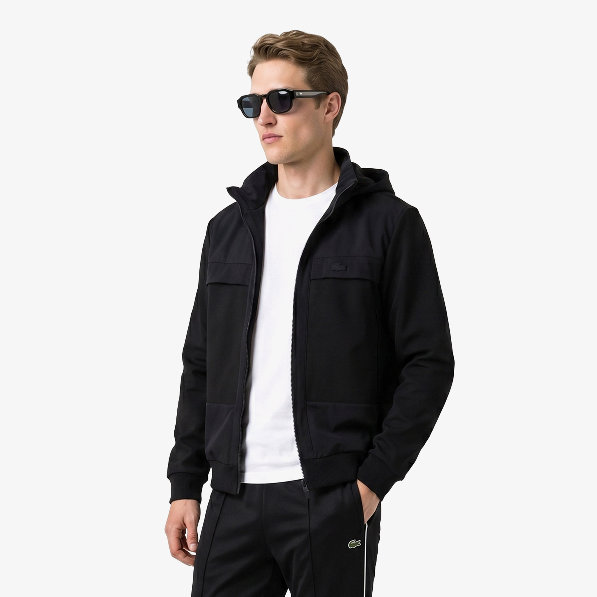 Мужская хлопковая толстовка Lacoste