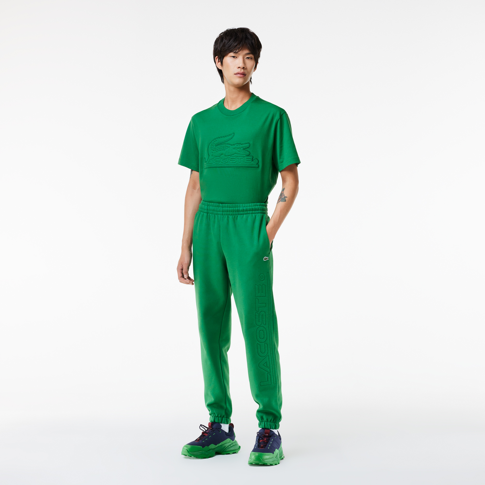 Спортивные брюки Lacoste, зеленый, арт. XH2101