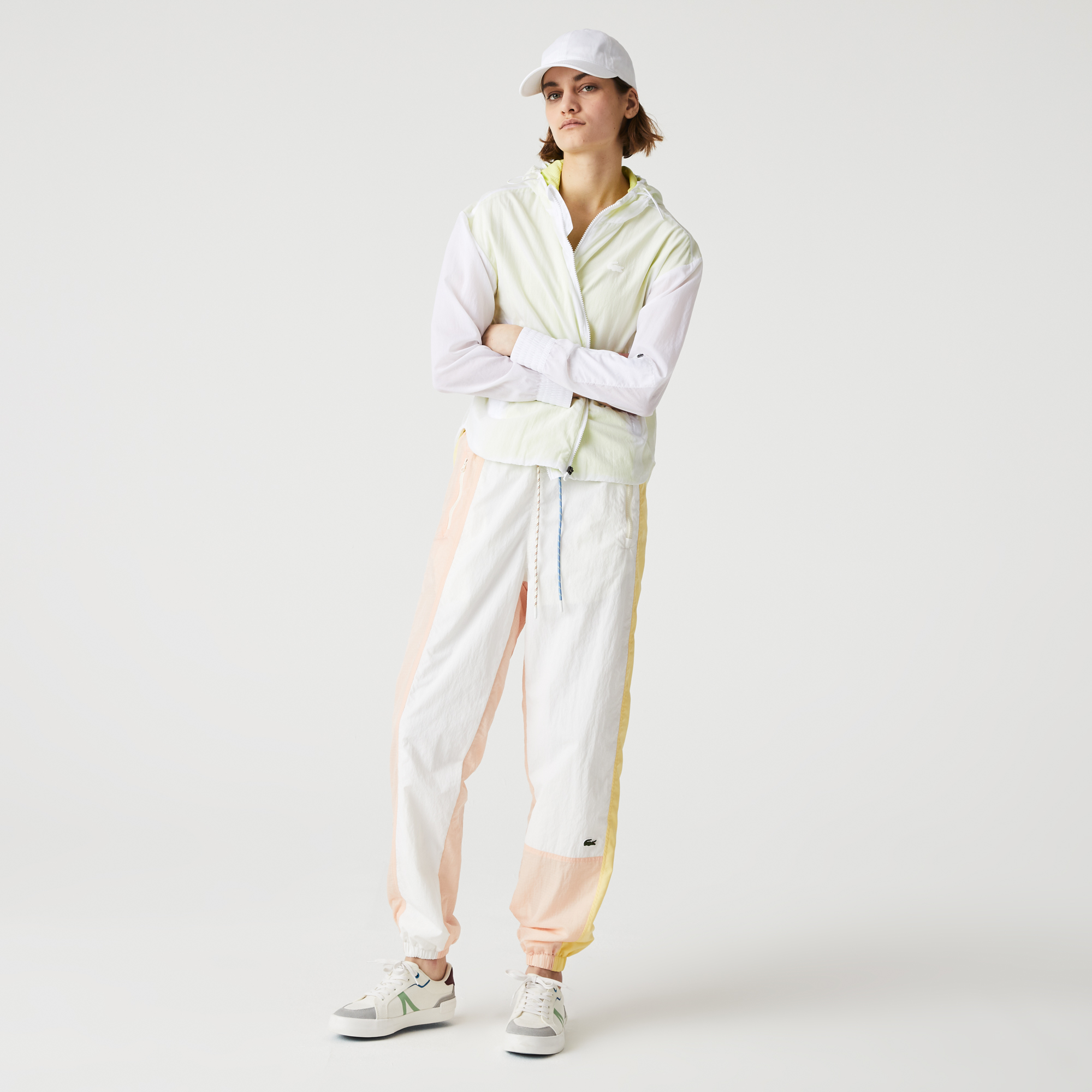 

Женская куртка Lacoste SPORT на молнии, Белый