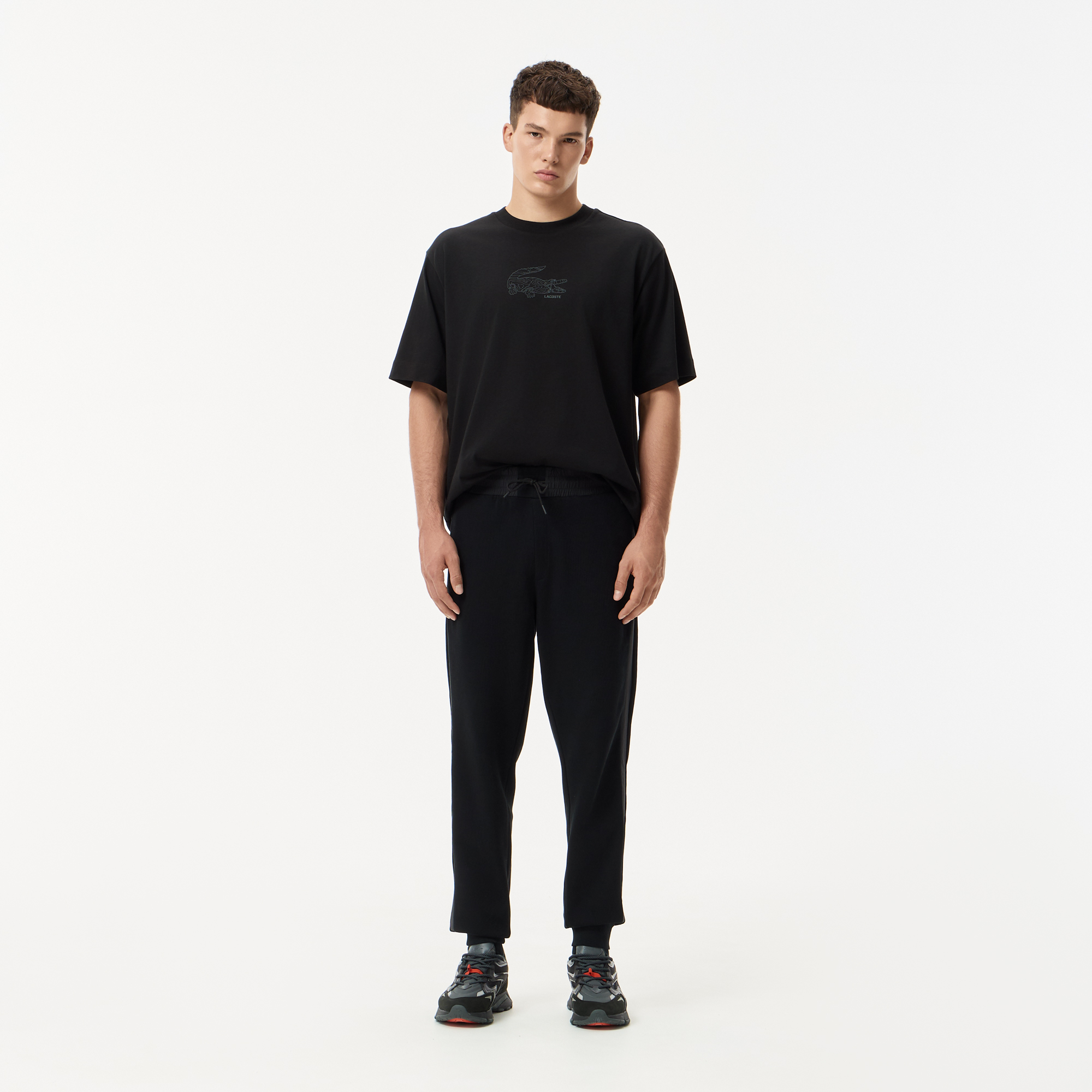 Брюки спортивные Lacoste, черный, арт. XH2627