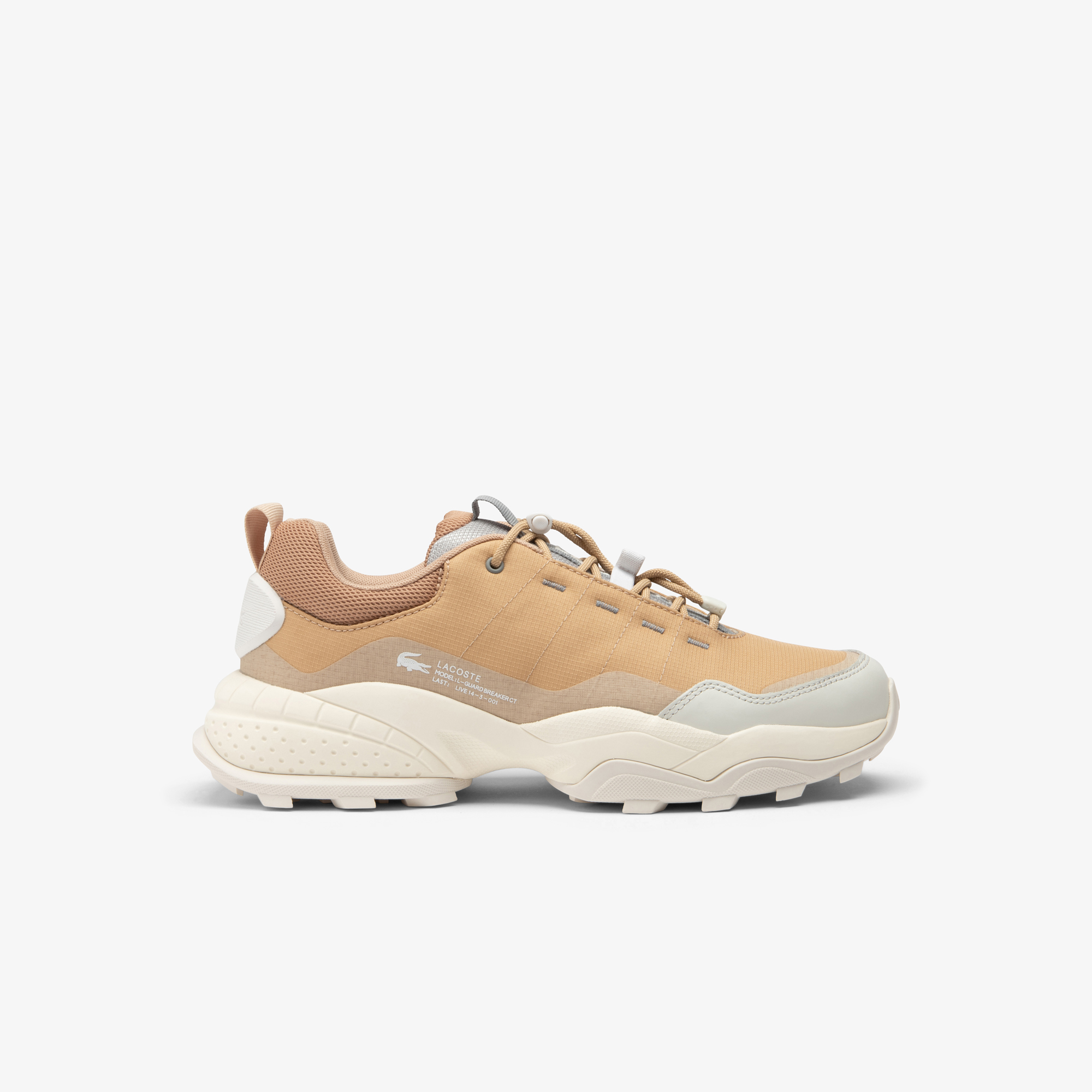 Мужские зимние кроссовки Lacoste L-GUARD BRKR CT, бежевый, арт. 747SMA0086