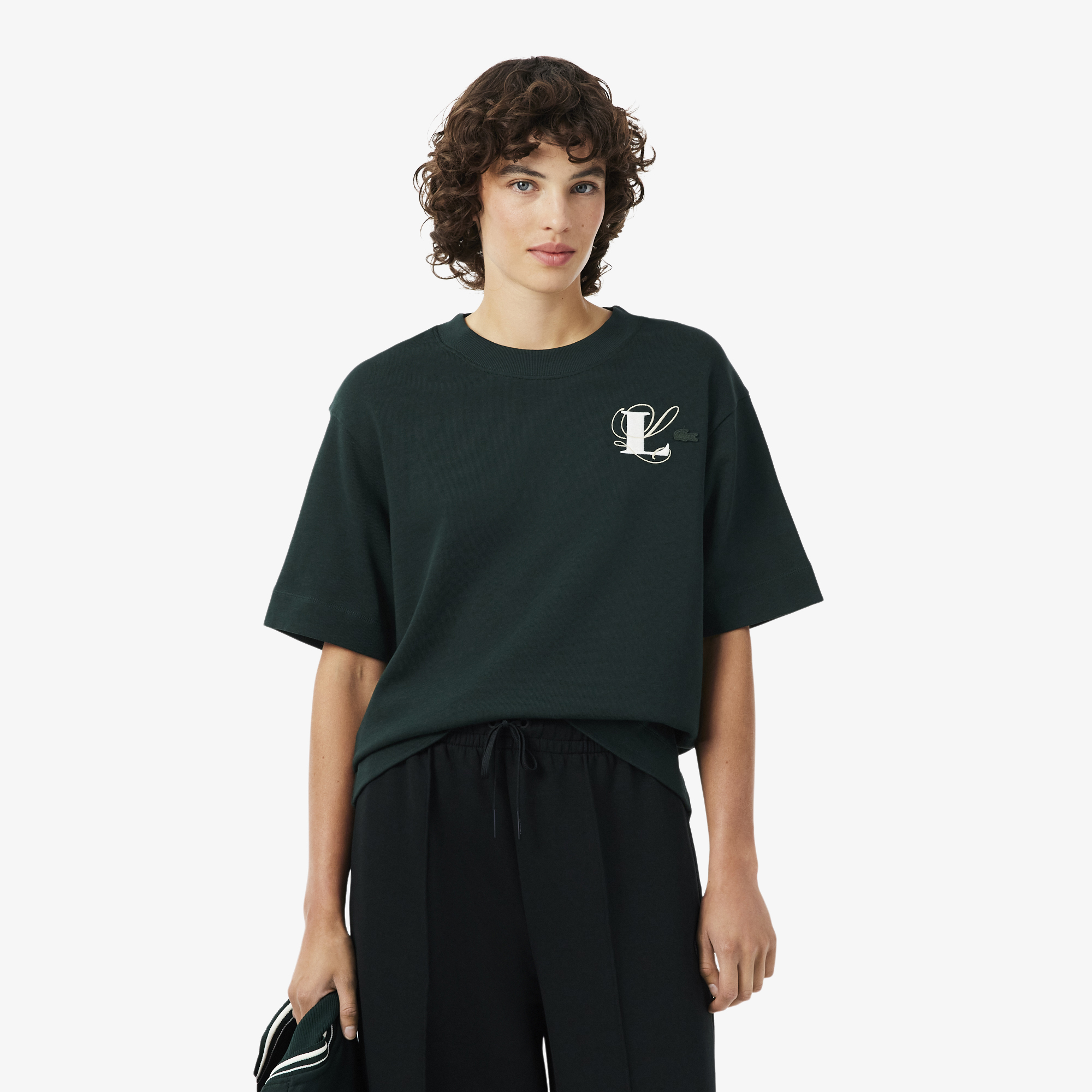Женская лёгкая футболка Lacoste