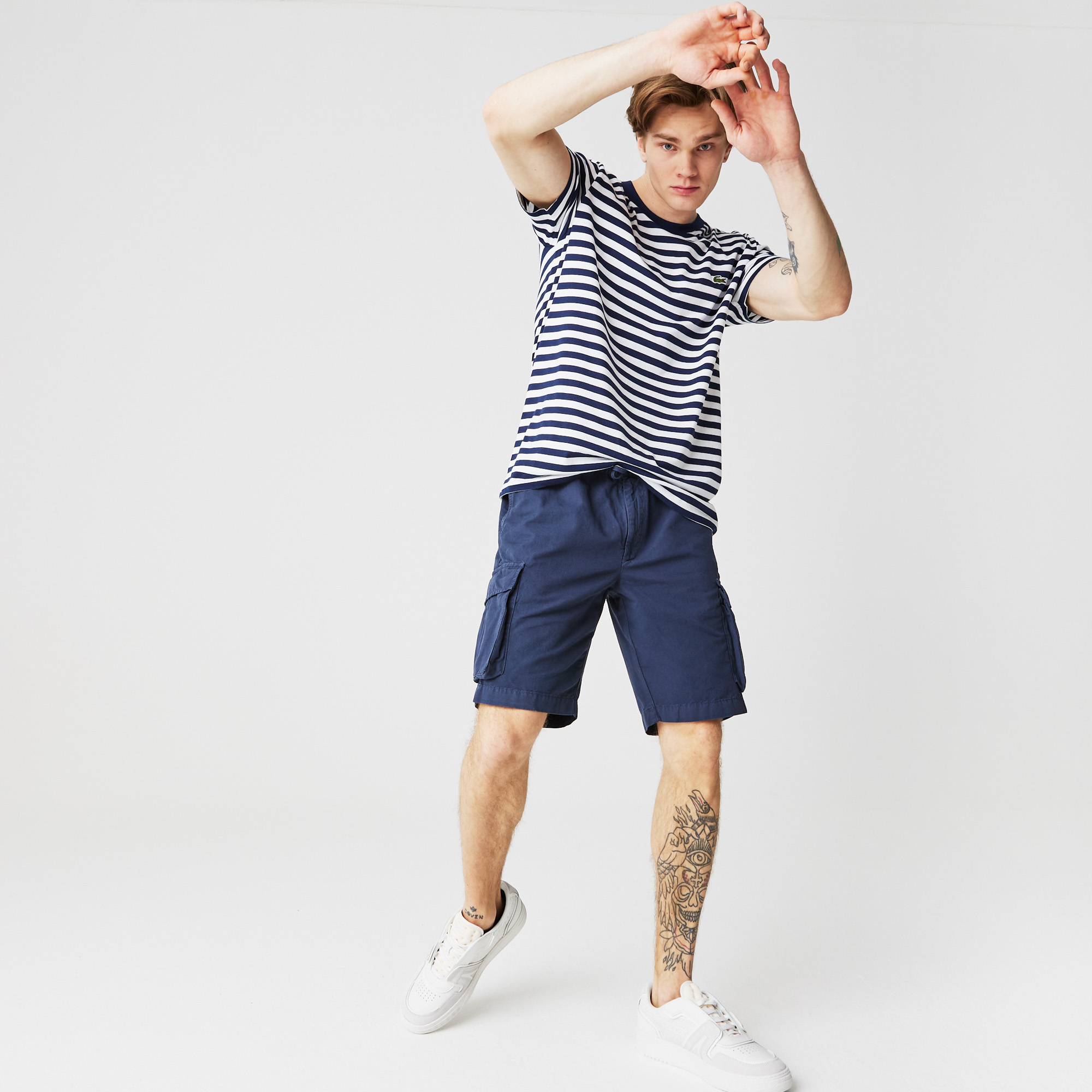 

Мужские шорты Lacoste свободной посадки, Синий