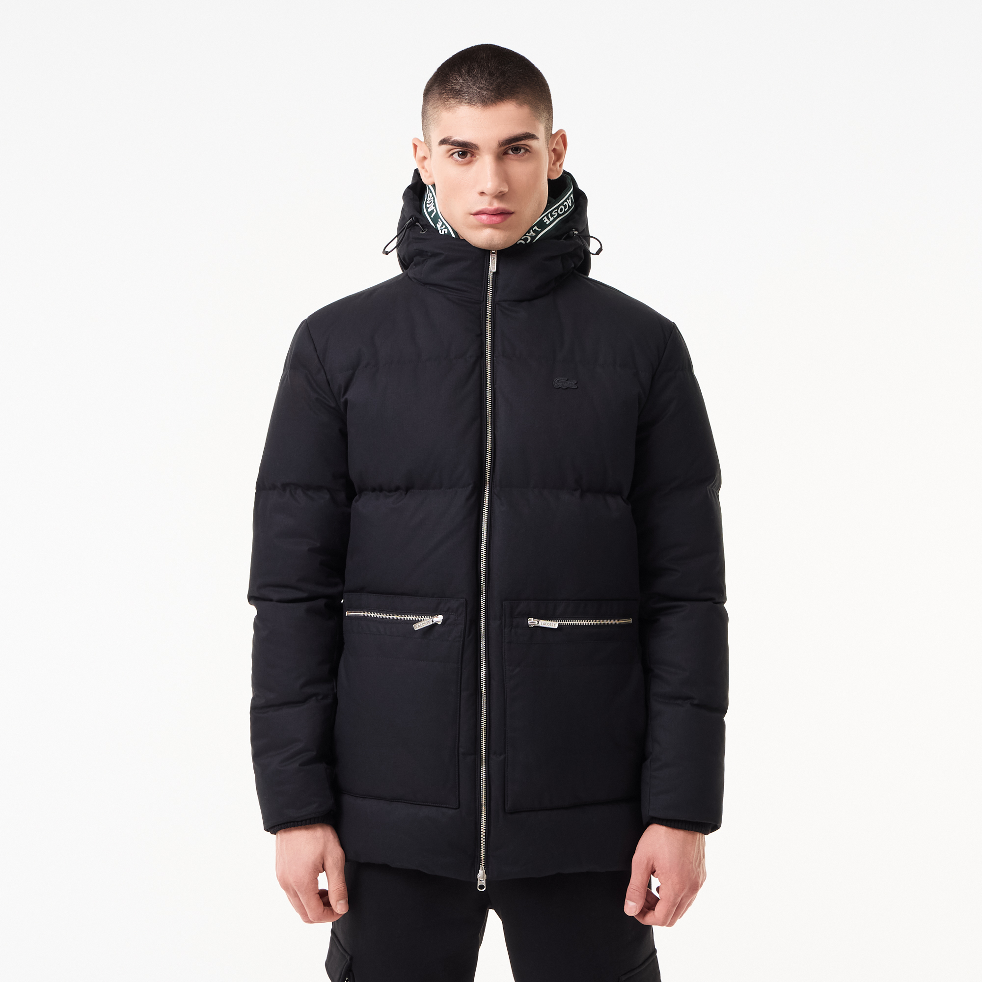 Куртка Lacoste с капюшоном, черный, арт. BH2522R