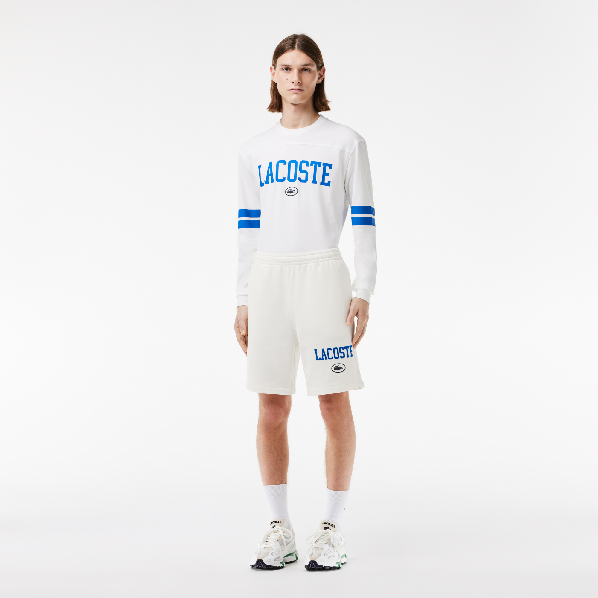 

Мужские шорты Lacoste стандартного кроя, Белый