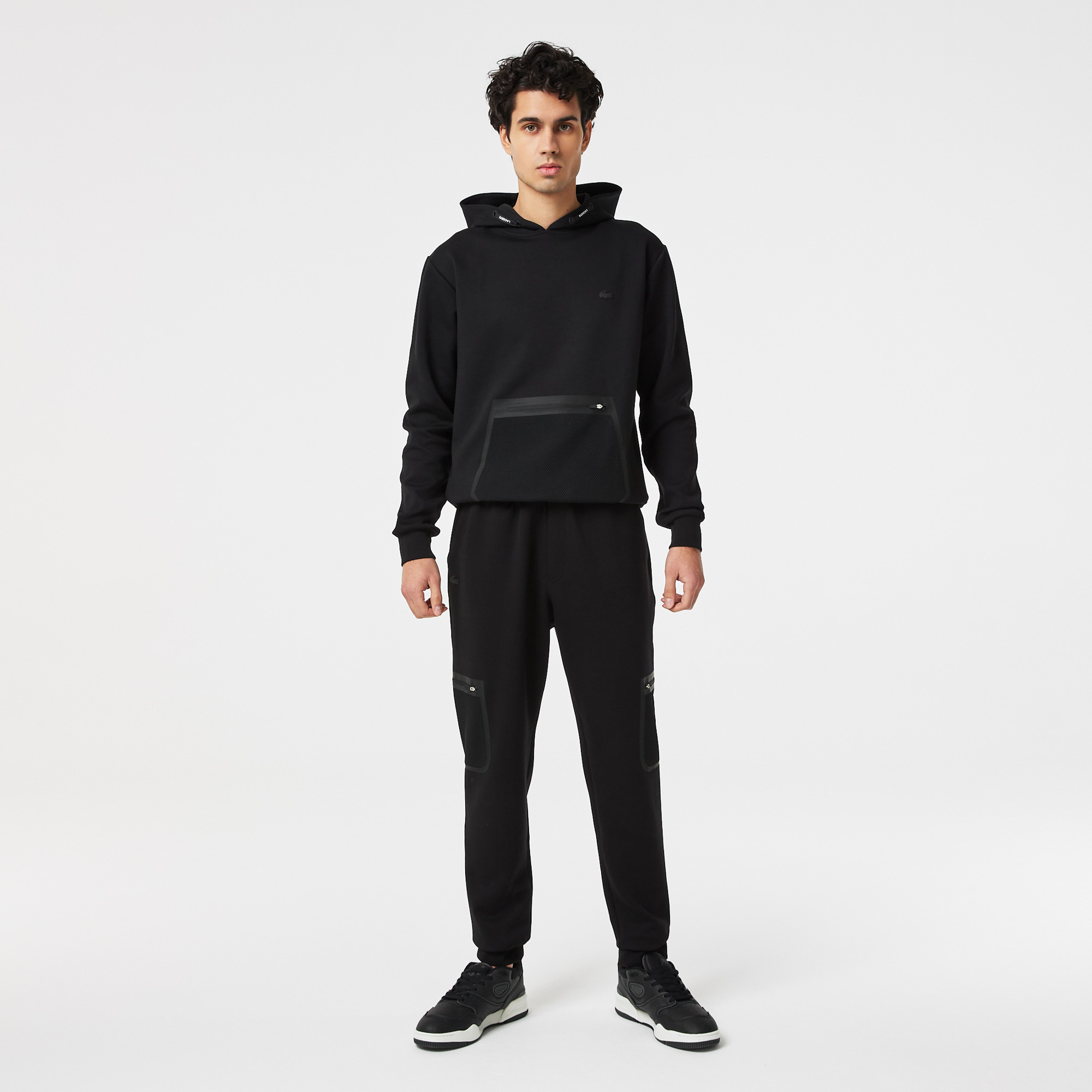 Мужские спортивные брюки Lacoste Slim Fit, черный, арт. XH2411