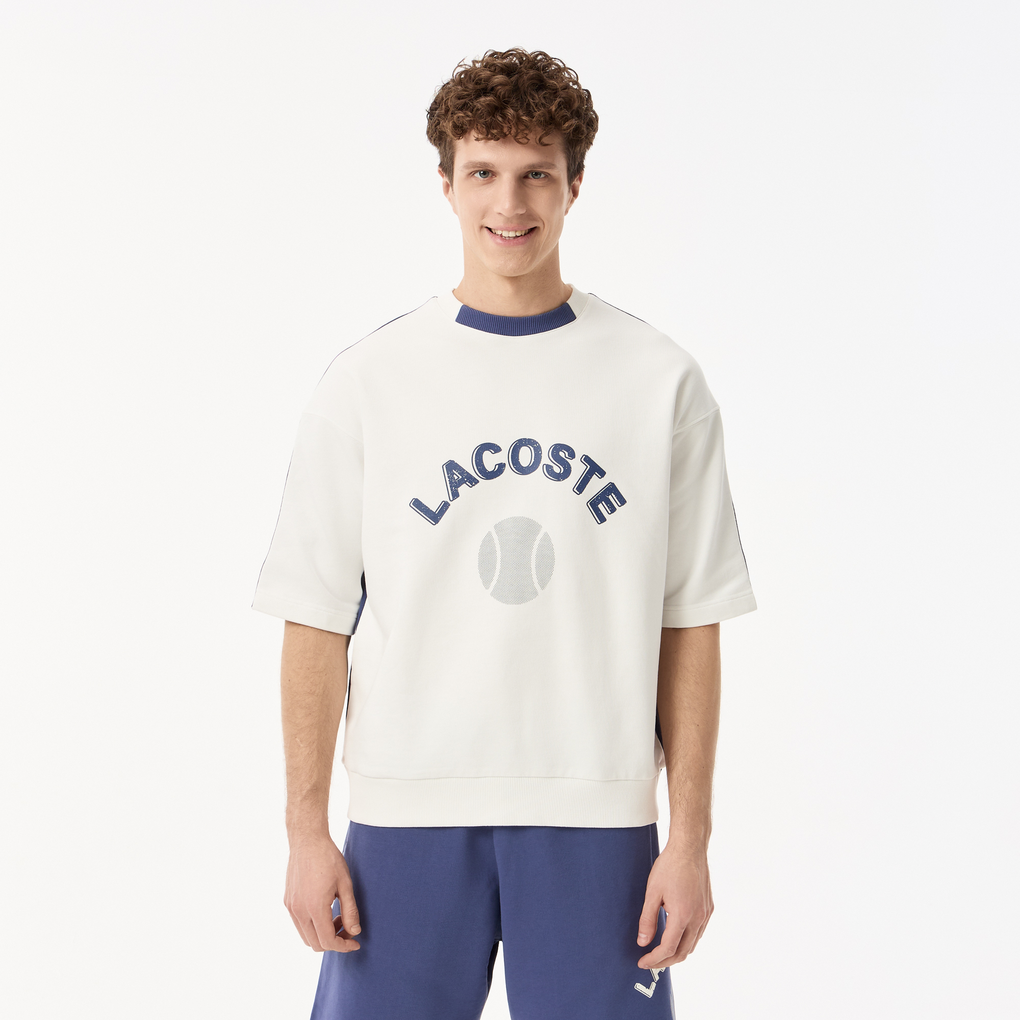 Толстовка Lacoste, белый, арт. SH0520