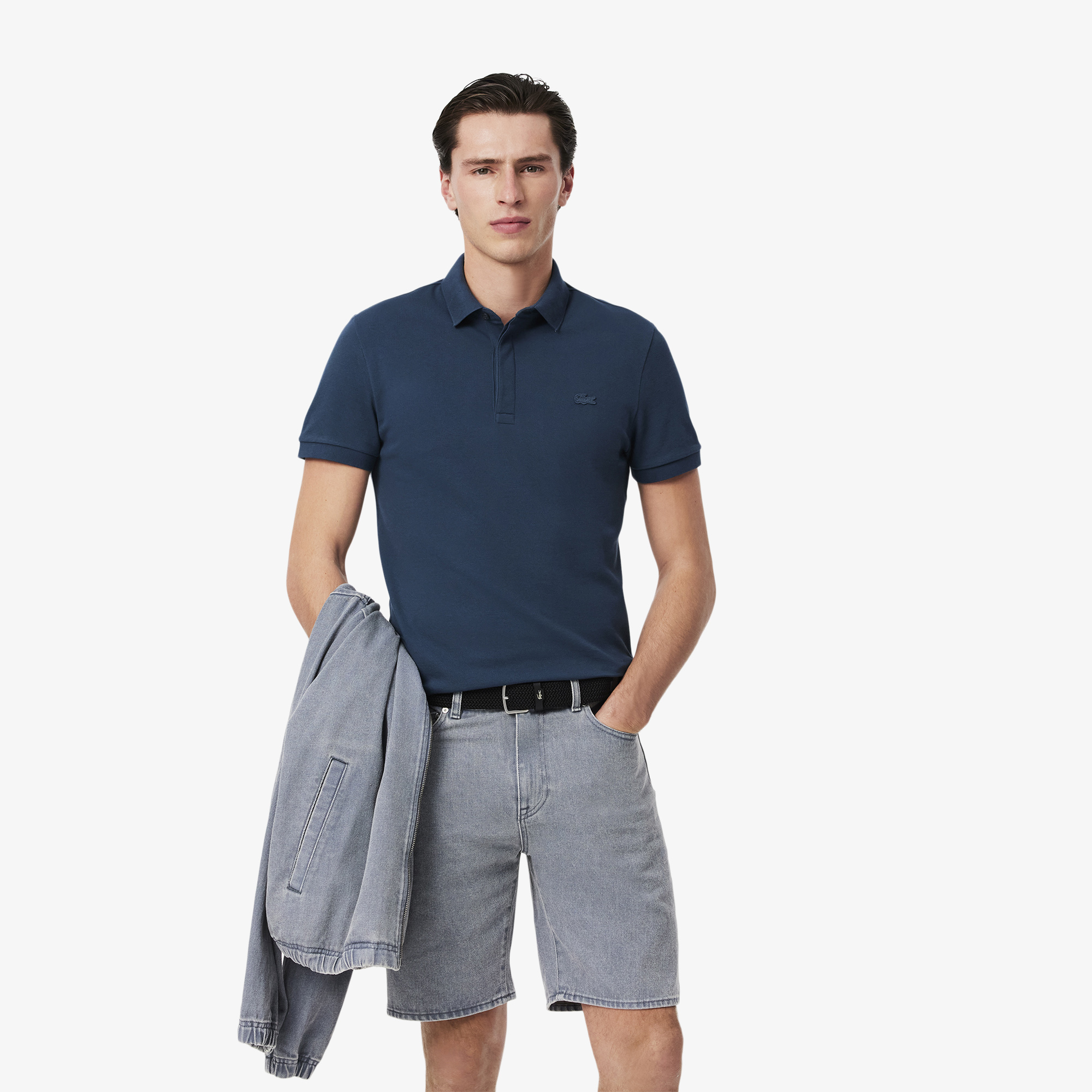Мужское поло Lacoste PARIS Regular Fit, синий, арт. PH5522