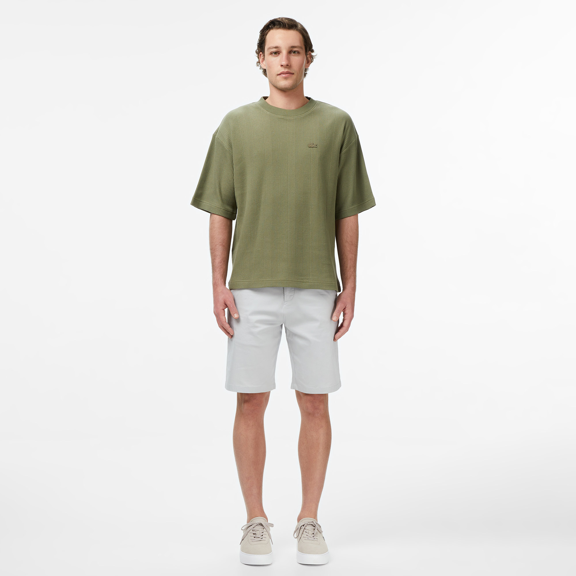 Бермуды Lacoste, серый, арт. FH0601