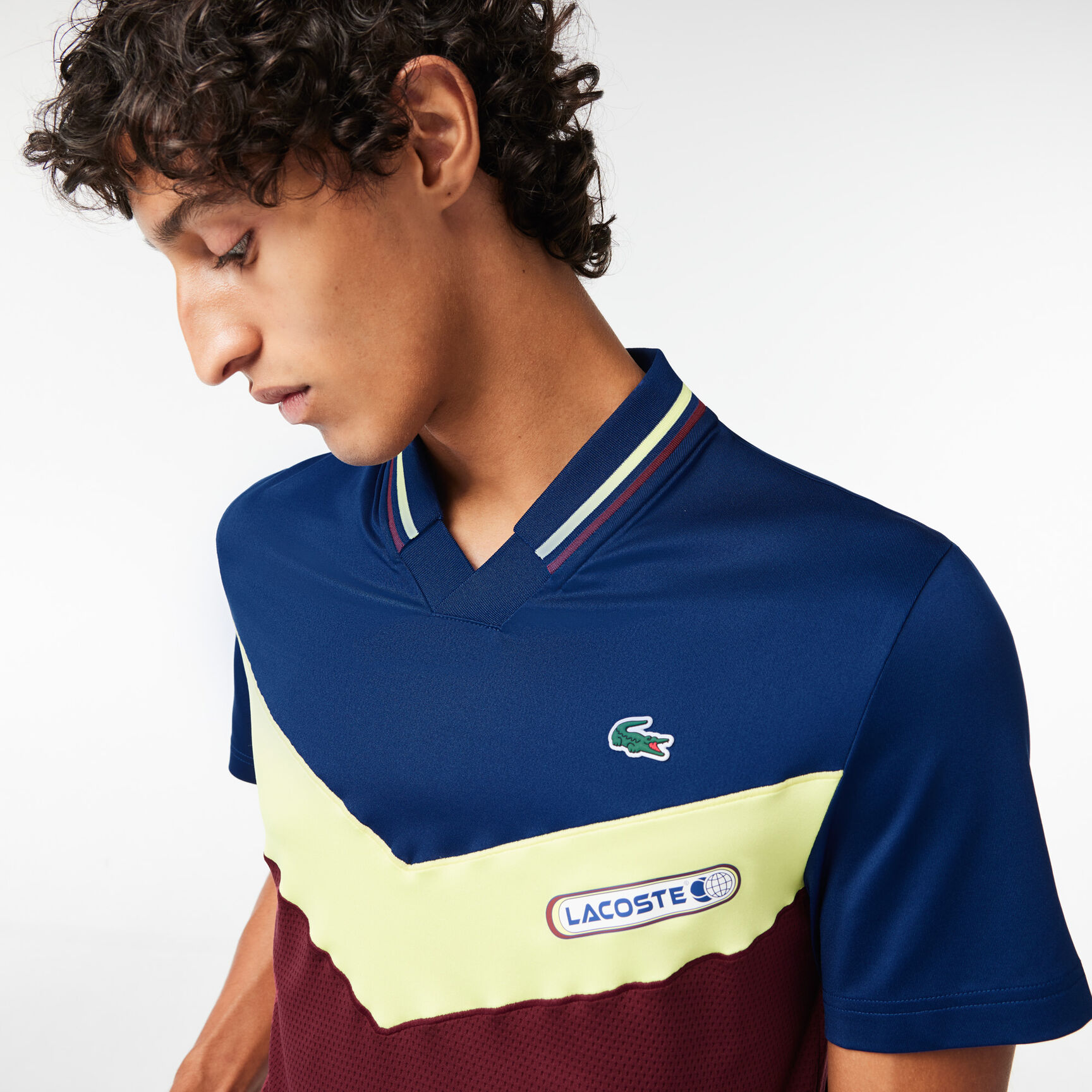 Поло Lacoste, разноцветный, арт. DH1099