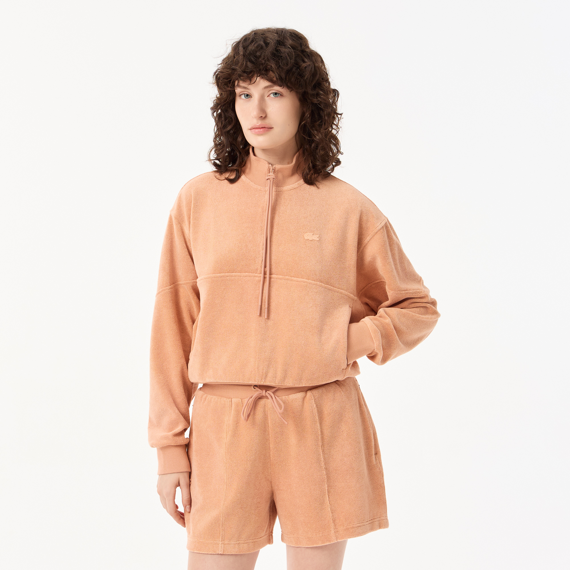 Женская толстовка Lacoste, розовый, арт. SF0505