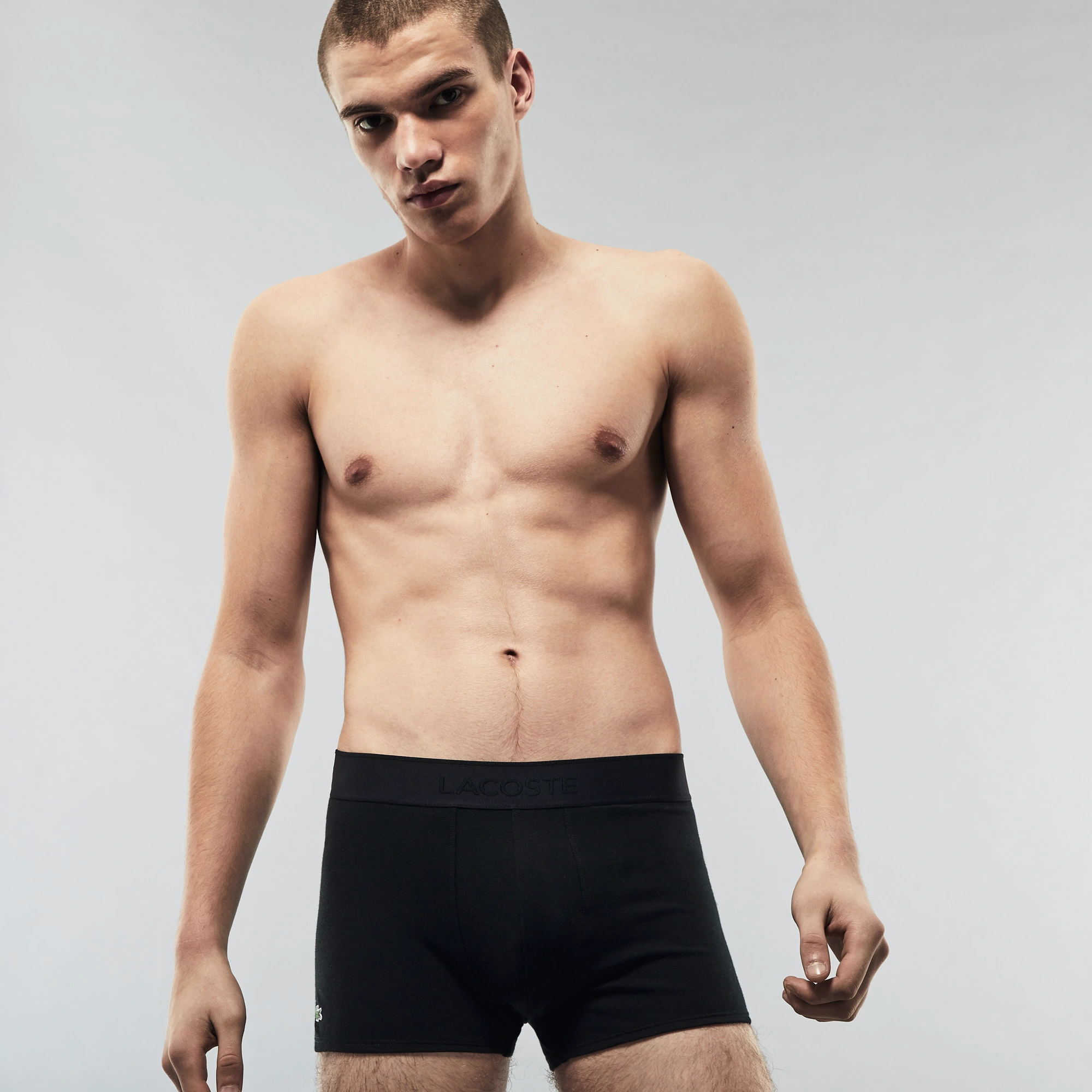 Мужское нижнее белье Lacoste L.12.12, черный, арт. 5H3378