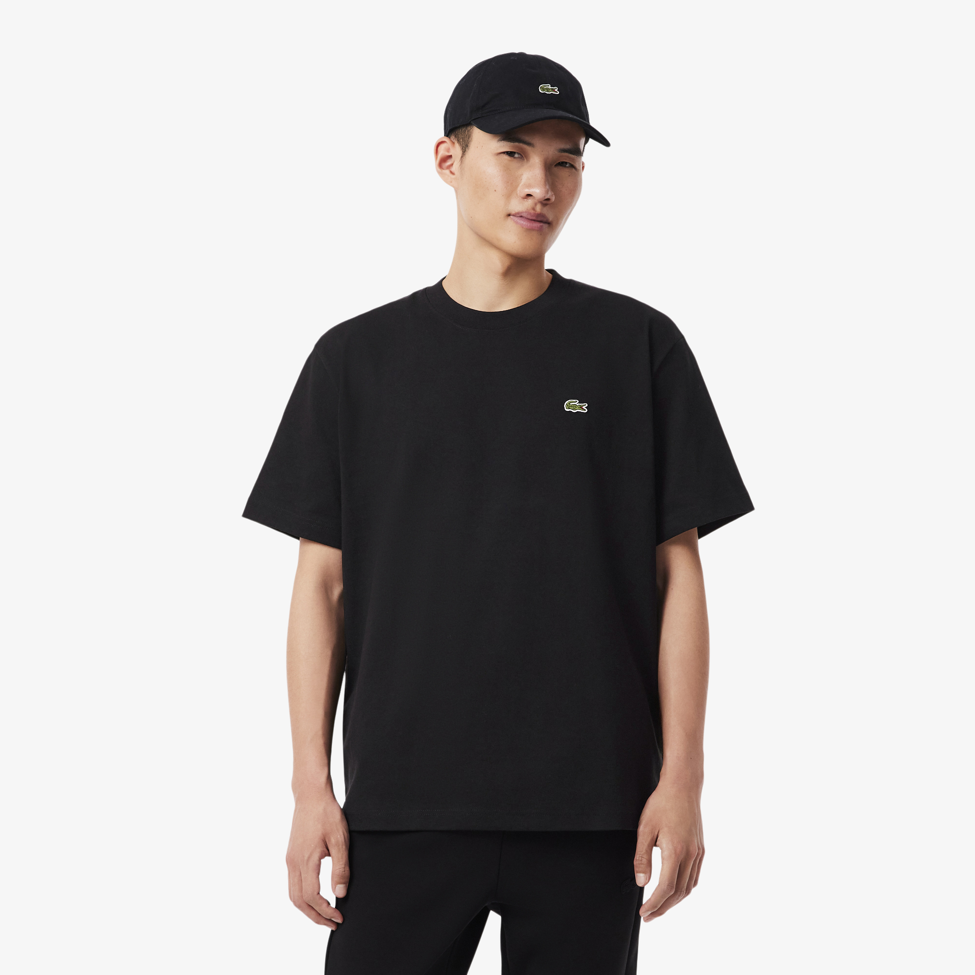 Мужская хлопковая футболка Lacoste