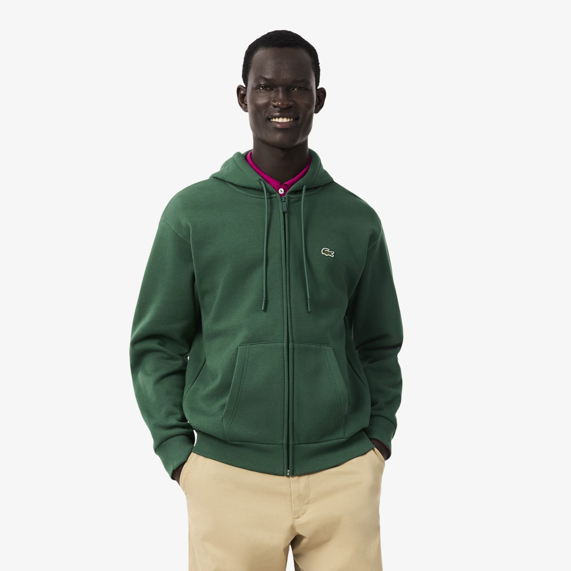 Мужская хлопковая толстовка Lacoste