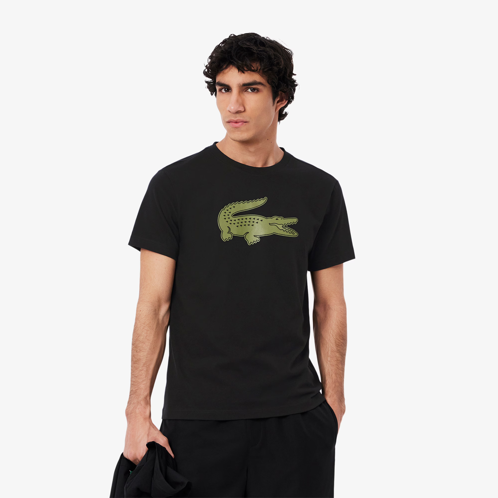 Мужская футболка Lacoste с принтом