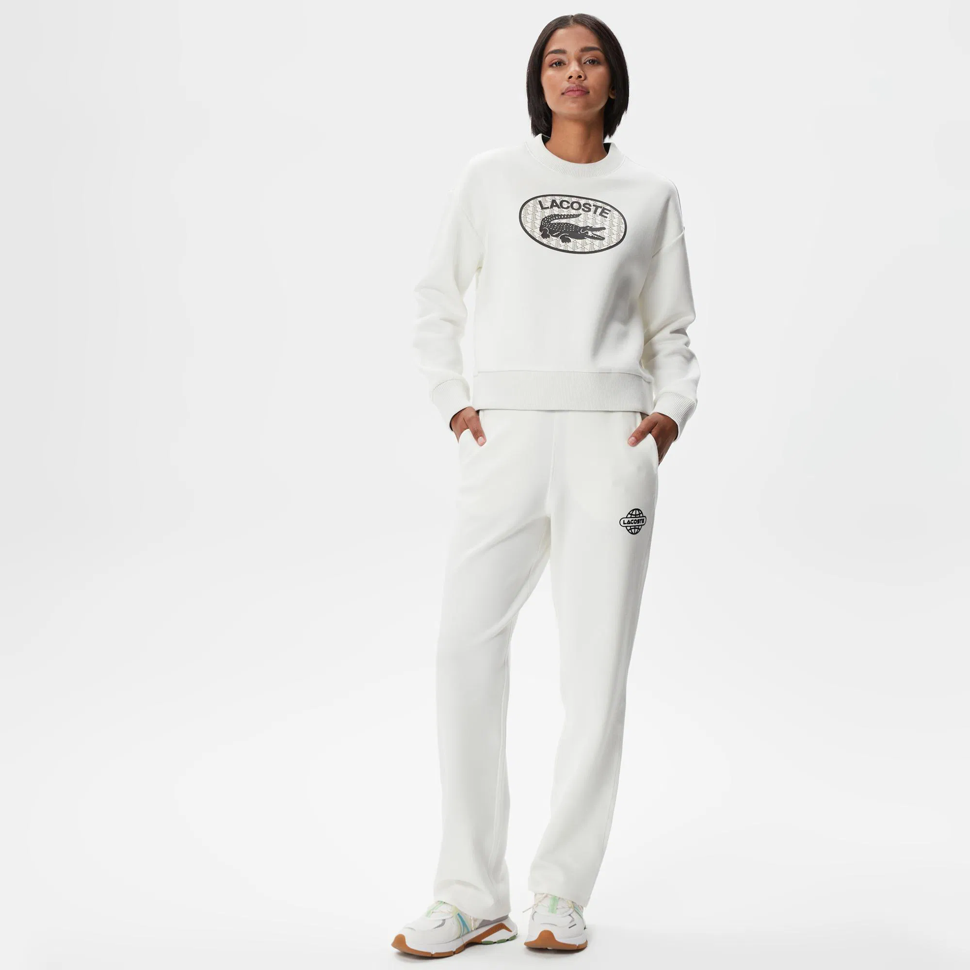 Спортивные брюки Lacoste, белый, арт. XF2406